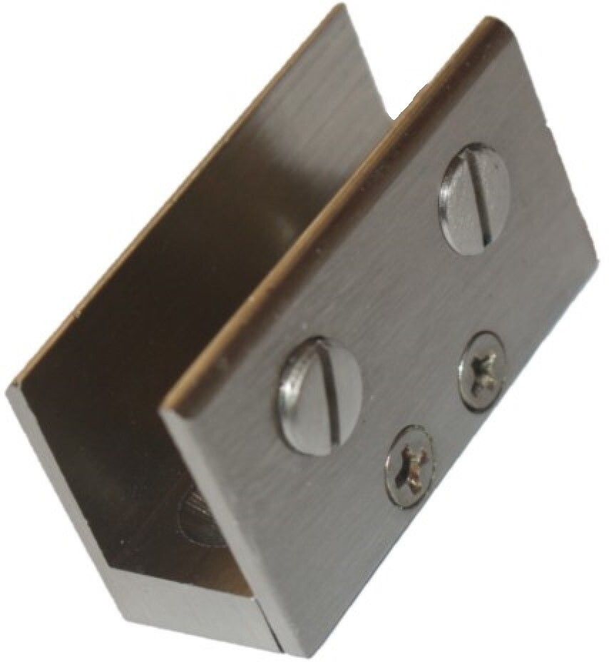 10mm Folding Bracket/Glass Clamp/U Bracket 2 inch Shelf Bracket-image-6