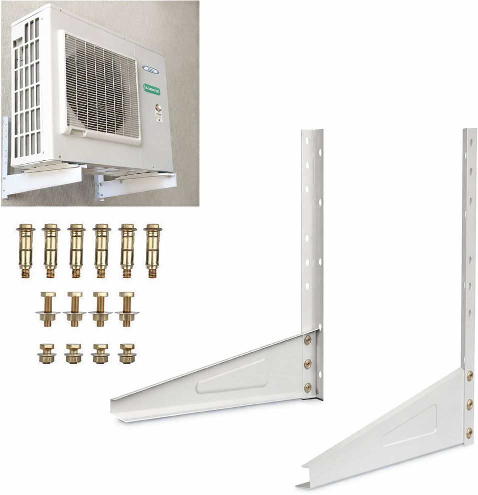 unibox Split AC Stand Mounting Bracket Stand for 1 Ton, 1.1 Ton, 1.2 Ton, 1.5 Ton 500MM X 60MM Shelf Bracket-picture-16