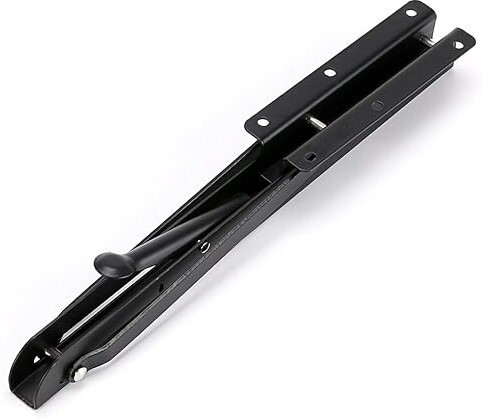 rh mall Shelf_Brackets_38 12, Folding Shelf Bracket 12 Inch, 2 Pcs, Max Load 200KG(Black) Shelf Bracket image 1