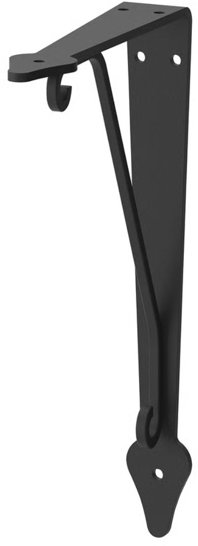 ikea 60456412 KROKSHULT Bracket, anthracite, 18x24 cm (7x9 ½ ") 24 Shelf Bracket-picture-9