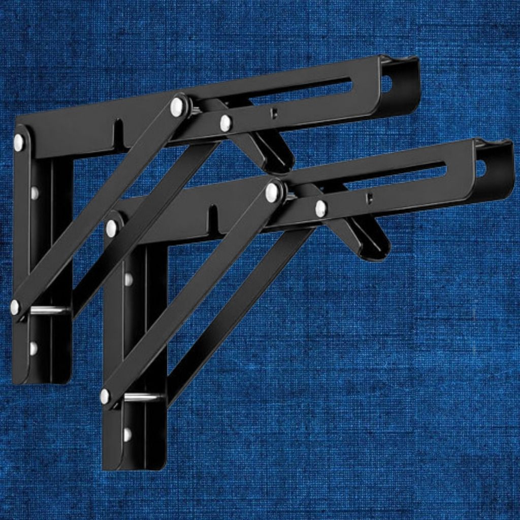 Durable Collapsible Shelf Bracket for Small Space Solutions 20cm Shelf Bracket-image-49