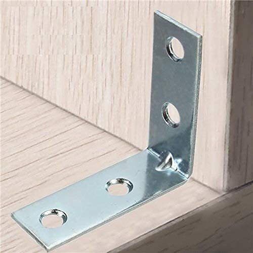 8Pcs Steel Corner Brace Angle Bracket L Shape 5 Shelf Bracket-image-48