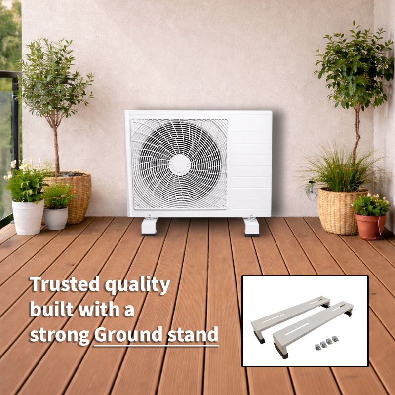 ojeeo AC Outdoor Condensing Unit Floor Mount 42.2 CM X 7.1 CM Shelf Bracket-picture-28