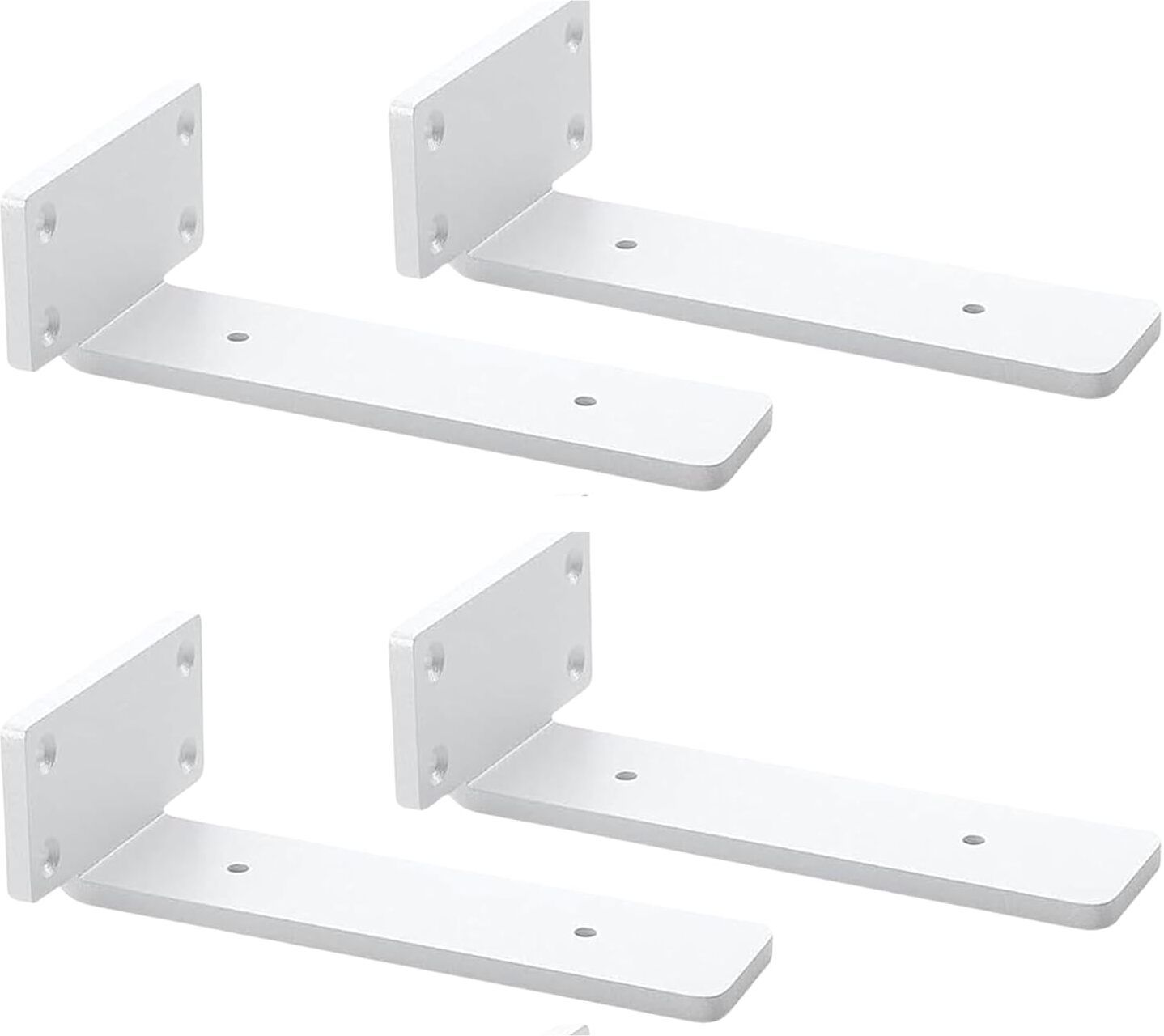 ventuos Bracket Black (4 Inch) Pack Of 6 6 CM Shelf Bracket-picture-30