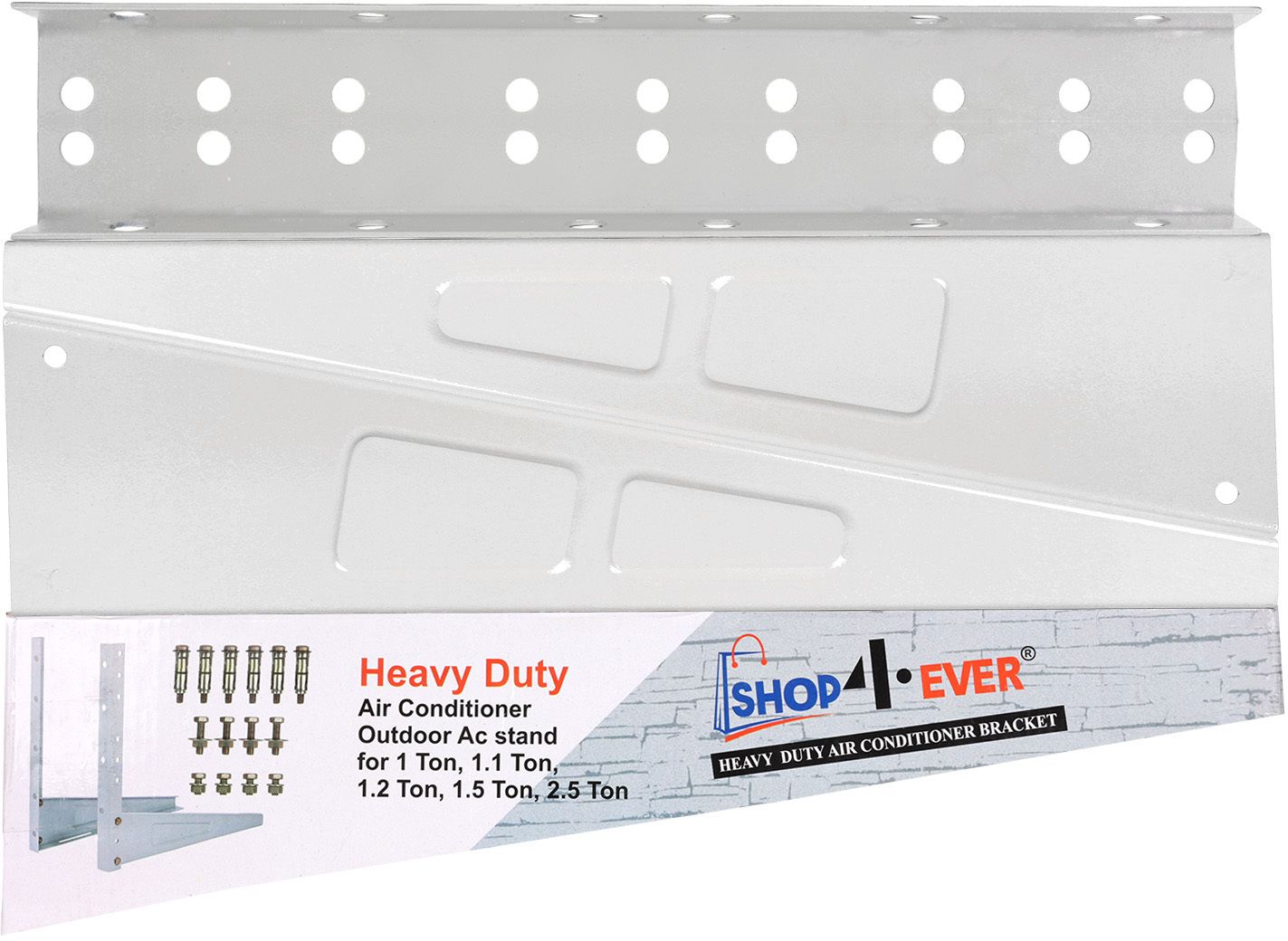 100% High quality Metal Wall Mounted Heavy Duty Air Conditioner Outdoor Unit, Mounting Brackets, Ac outdoor stand 500mm x 160mm Shelf Bracket 127cm x 40.64cm Shelf Bracket