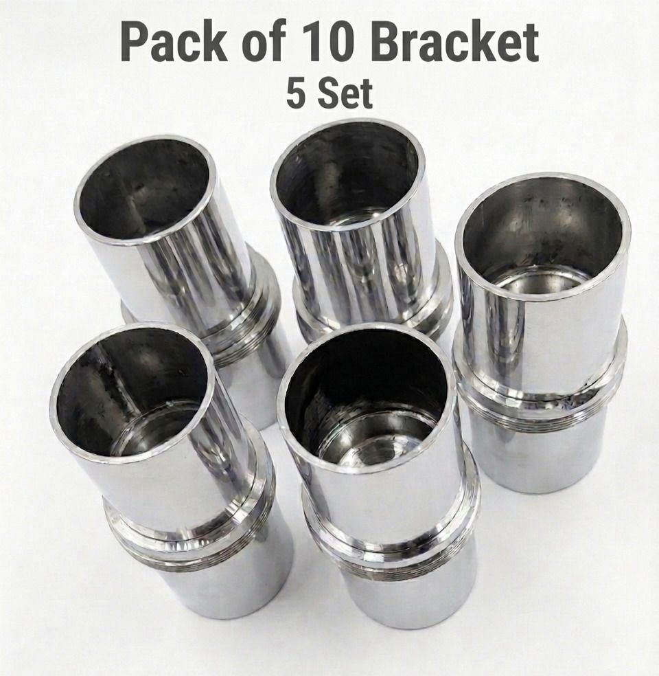 ansu 10 Pieces of Conceal Brackets (5 Sets) 1 inch Shelf Bracket-picture-48