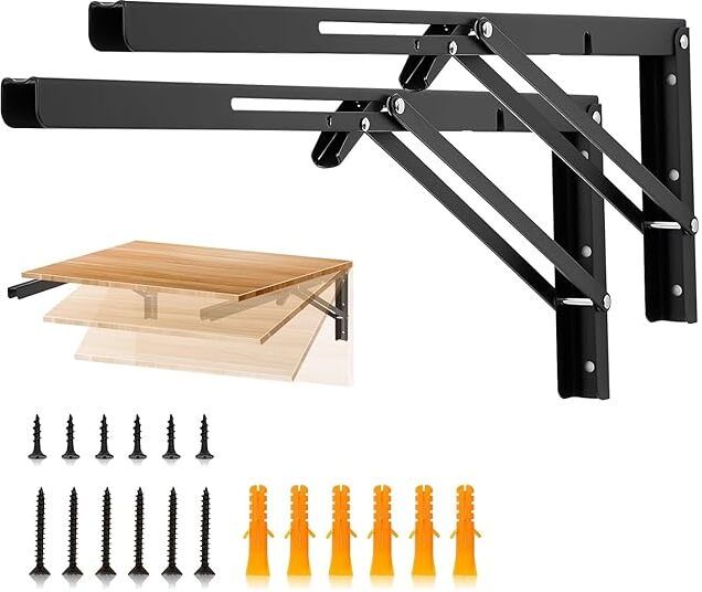 40cm Heavy Duty Collapsible Shelf Bracket 40 CM Shelf Bracket-image-7
