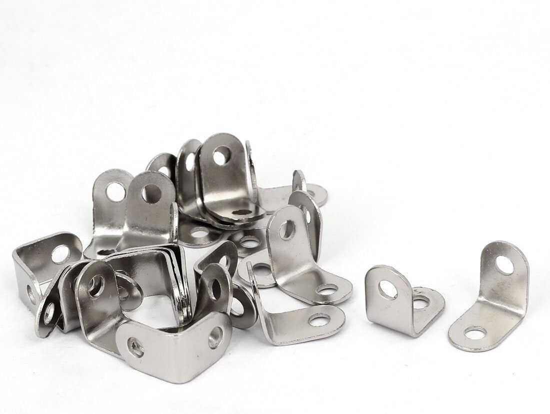 tia L Shape Angle to Joint Boxes, Hardware Furniture Fitting and DIY Works 15x10mm Shelf Bracket-picture-12