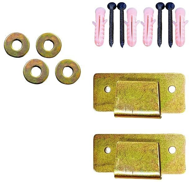 pmh Fan Wall Mount Bracket (Pack of 2) - Wall Fan clamp 5 Shelf Bracket-picture-18