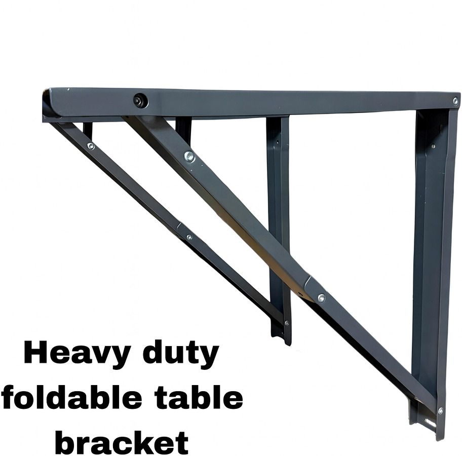 heavy duty foldable table bracket 18 inch 18 inch shelf bracket