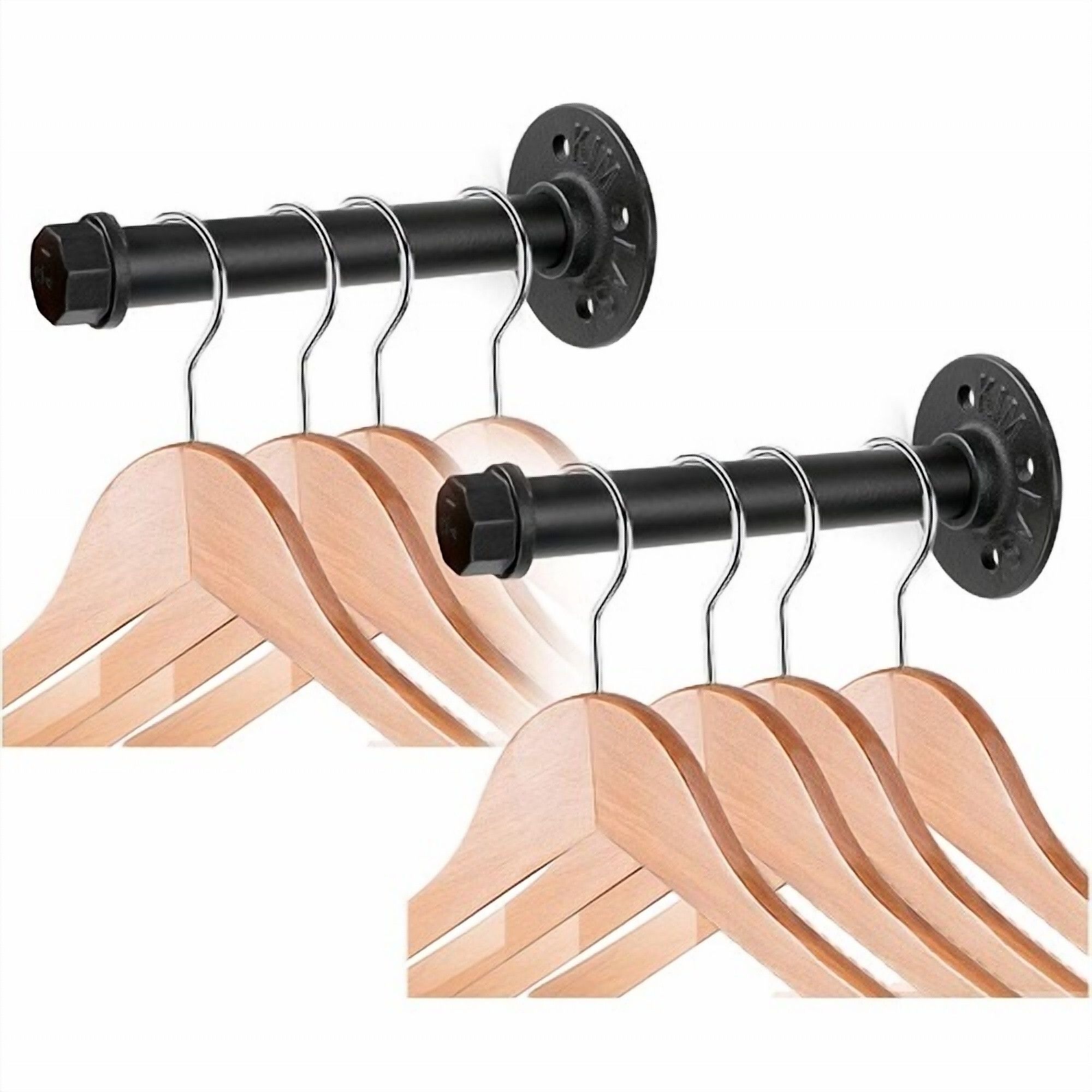 nexgrills 174 Wall-Mounted Heavy Duty Clothes Bar, for Bedroom/Bathroom/Cabinet/Boutique/Store. Shelf Bracket-picture-23