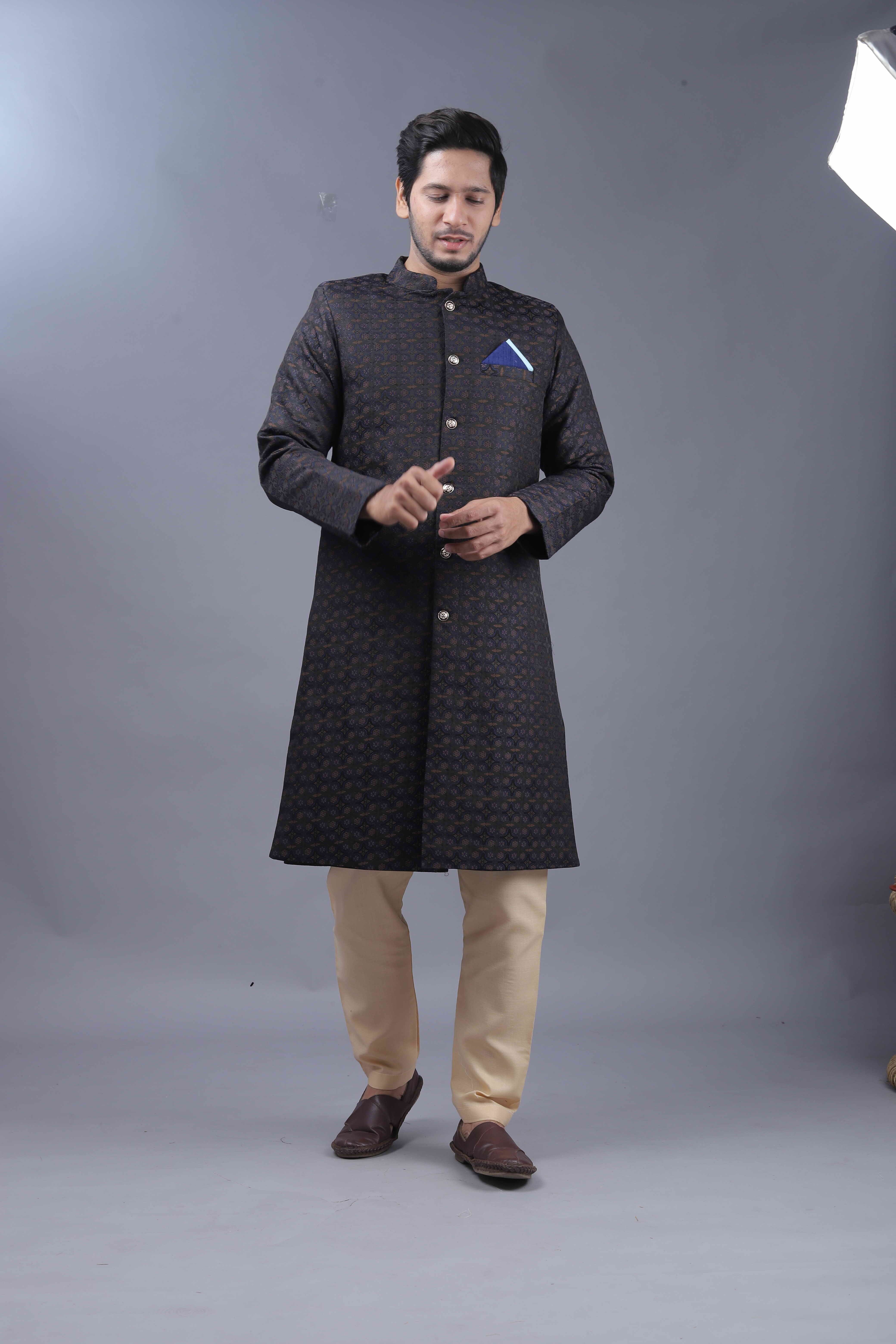 Ethzy Printed Sherwani-picture-14