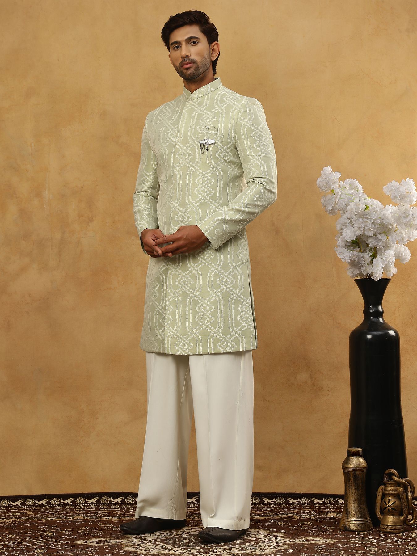 Jompers Embroidered Sherwani-picture-30