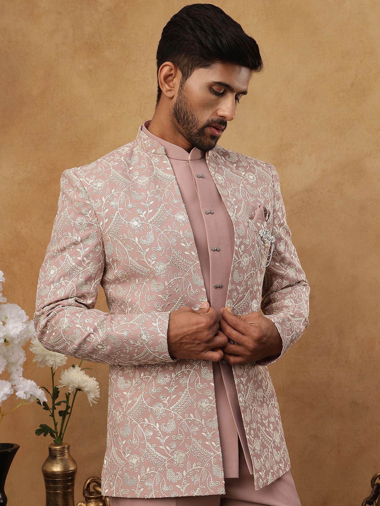 Jompers Embroidered Sherwani-picture-33