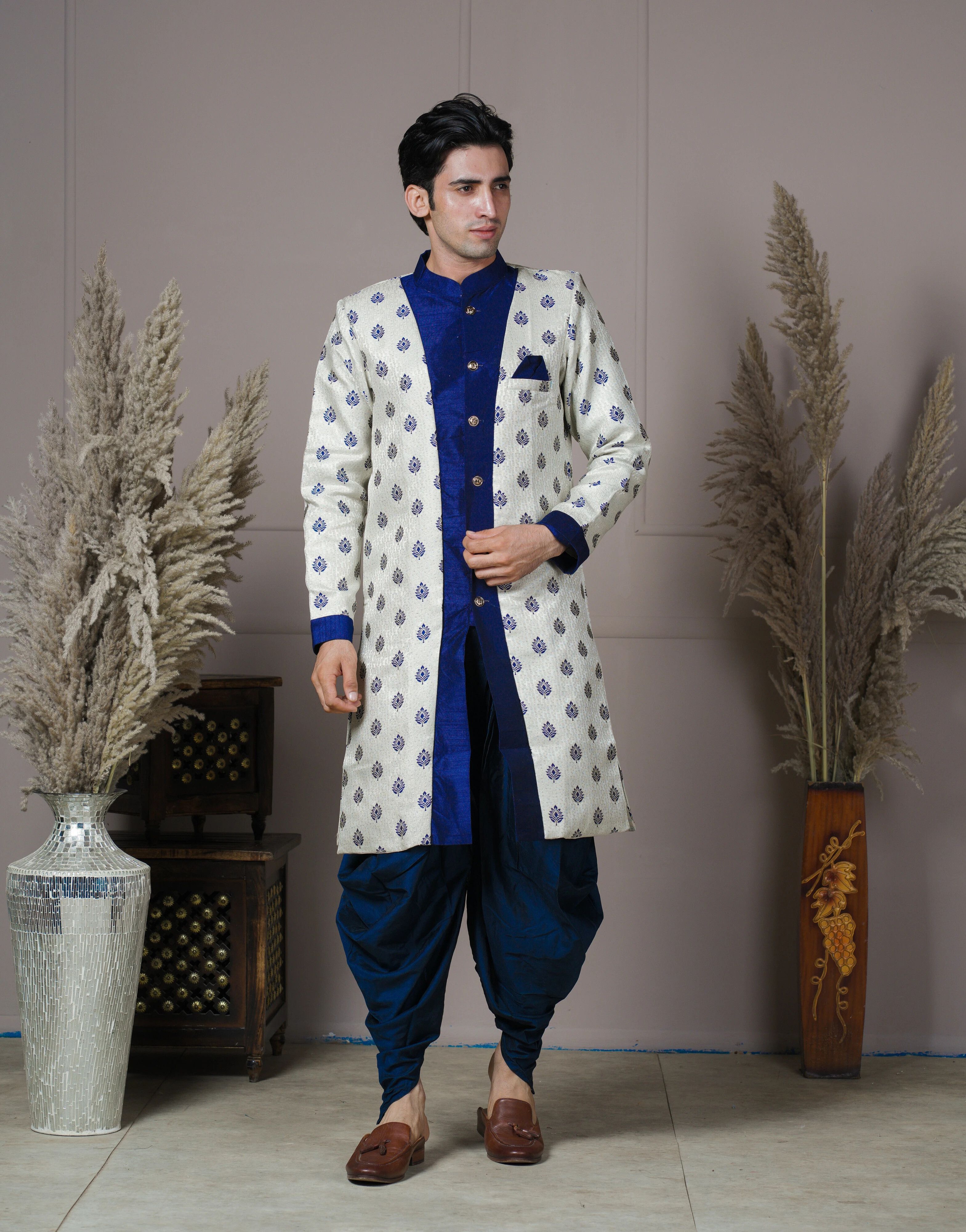 XEPON Printed Sherwani