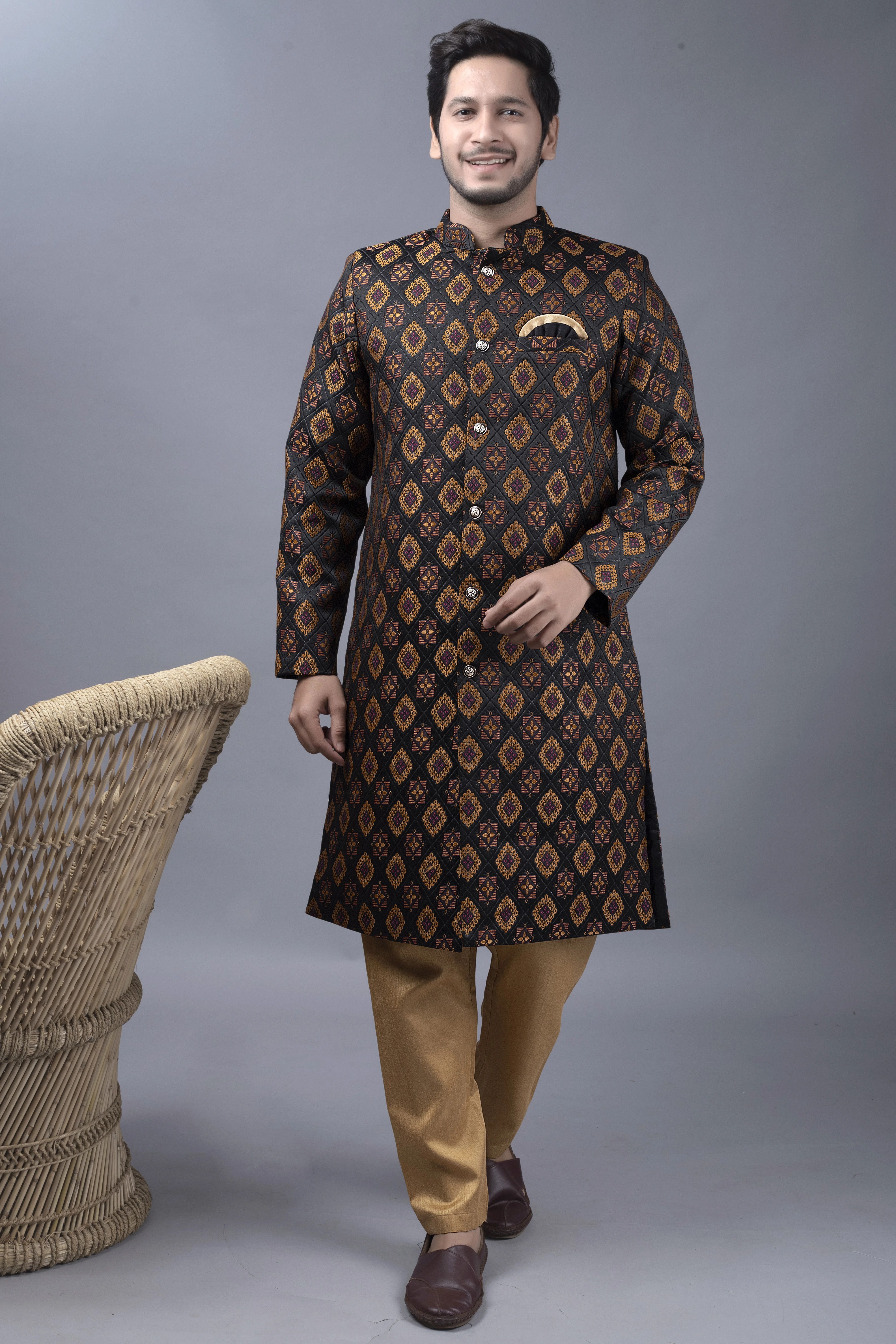 AMZIRA Printed Sherwani-picture-39