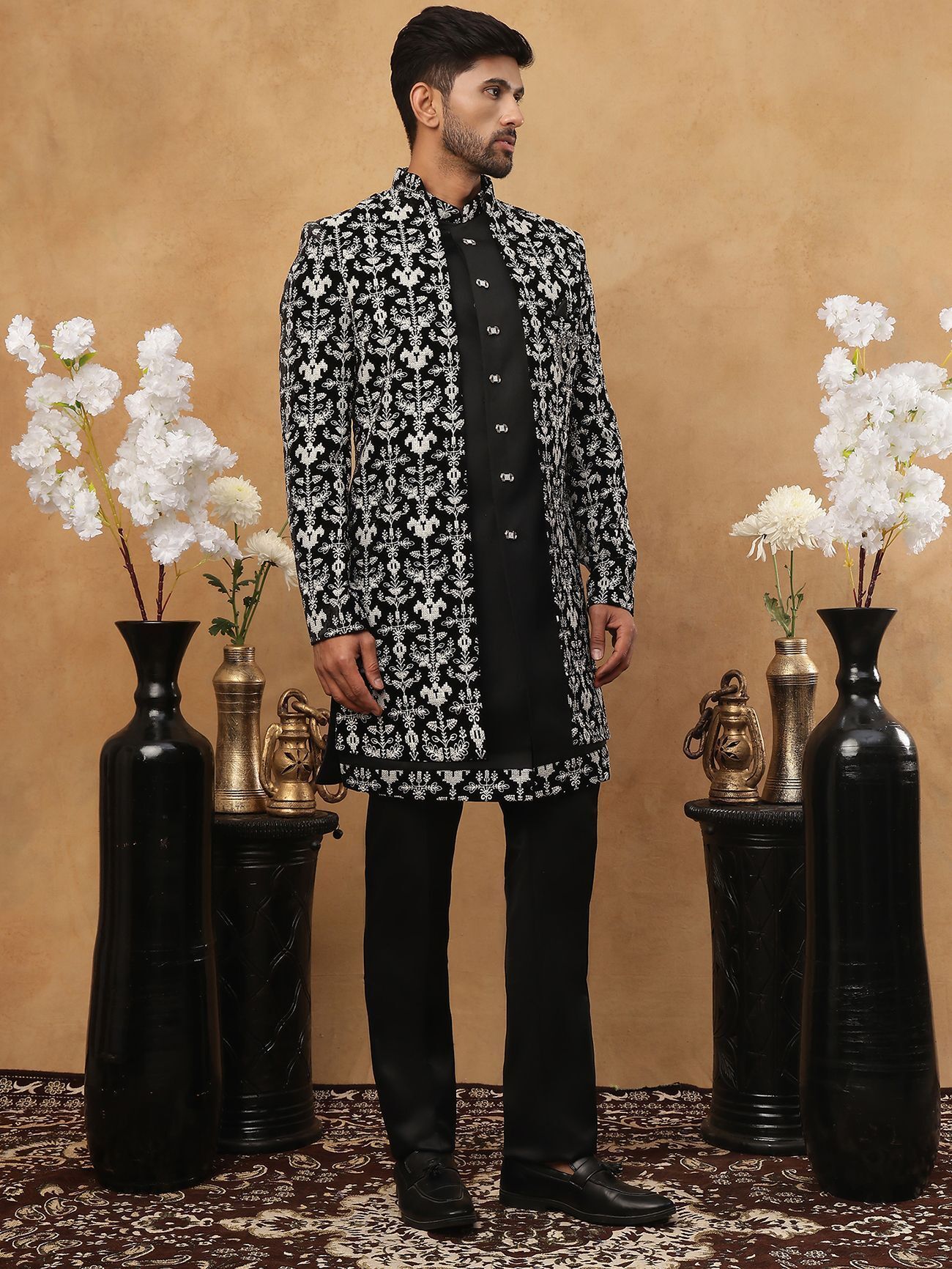 Jompers Embroidered Sherwani-picture-15