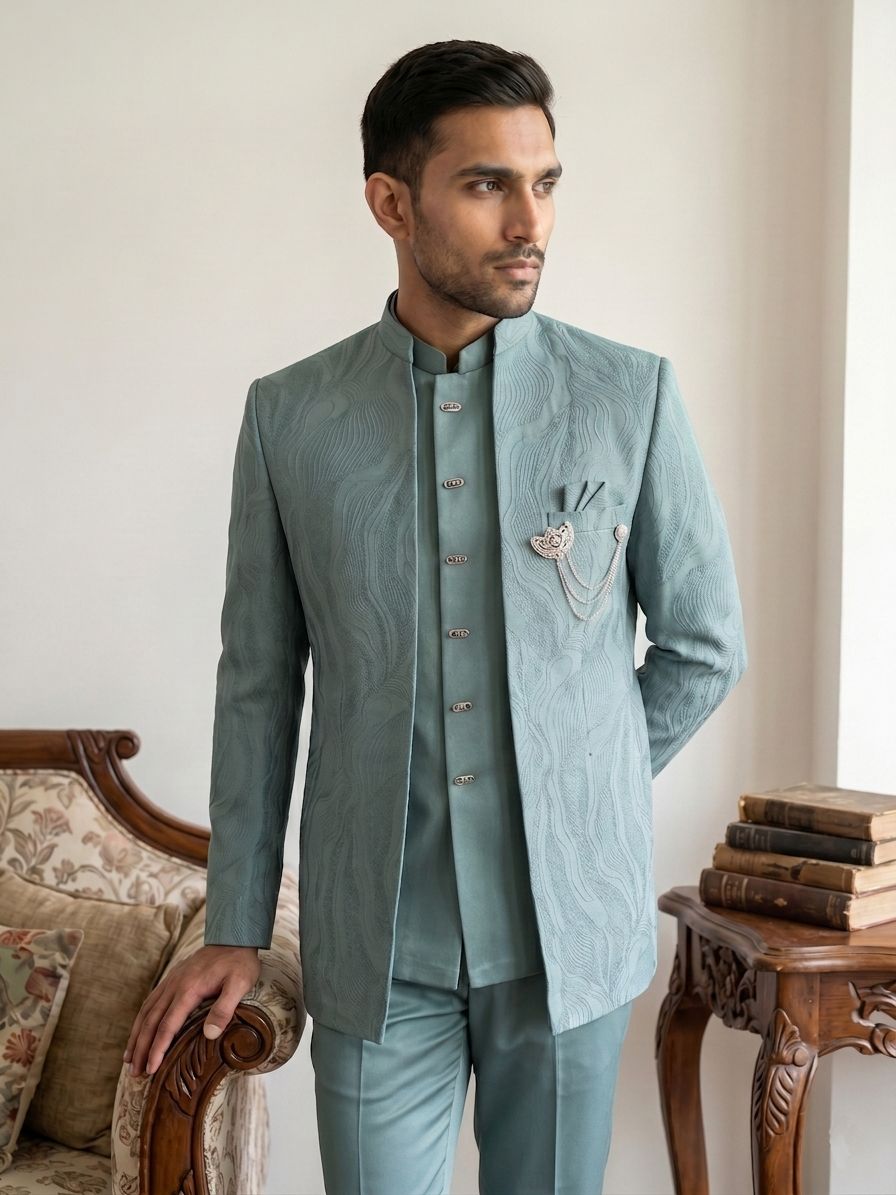 Jompers Embroidered Sherwani-picture-21