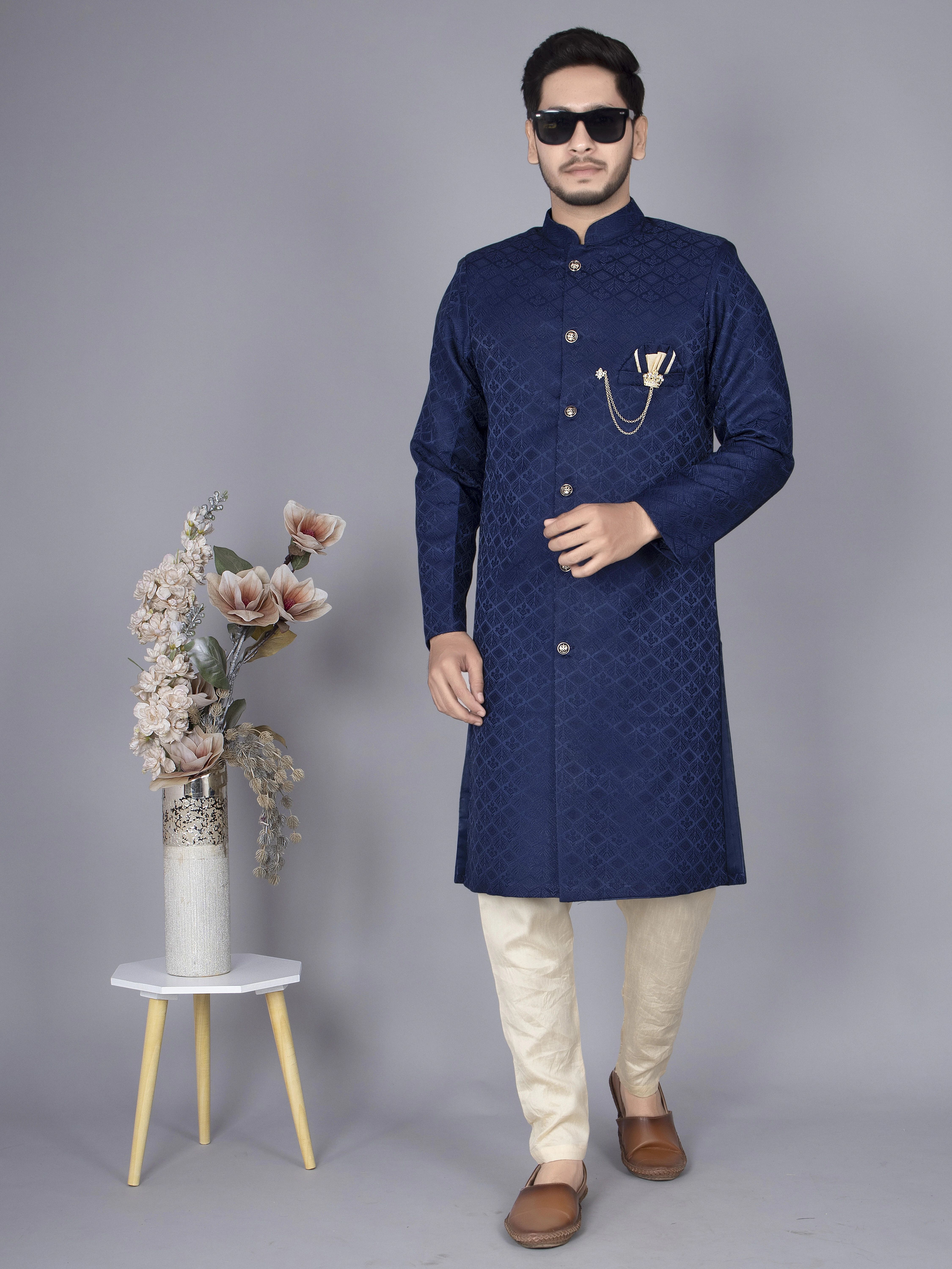 XEPON Printed Sherwani-picture-30
