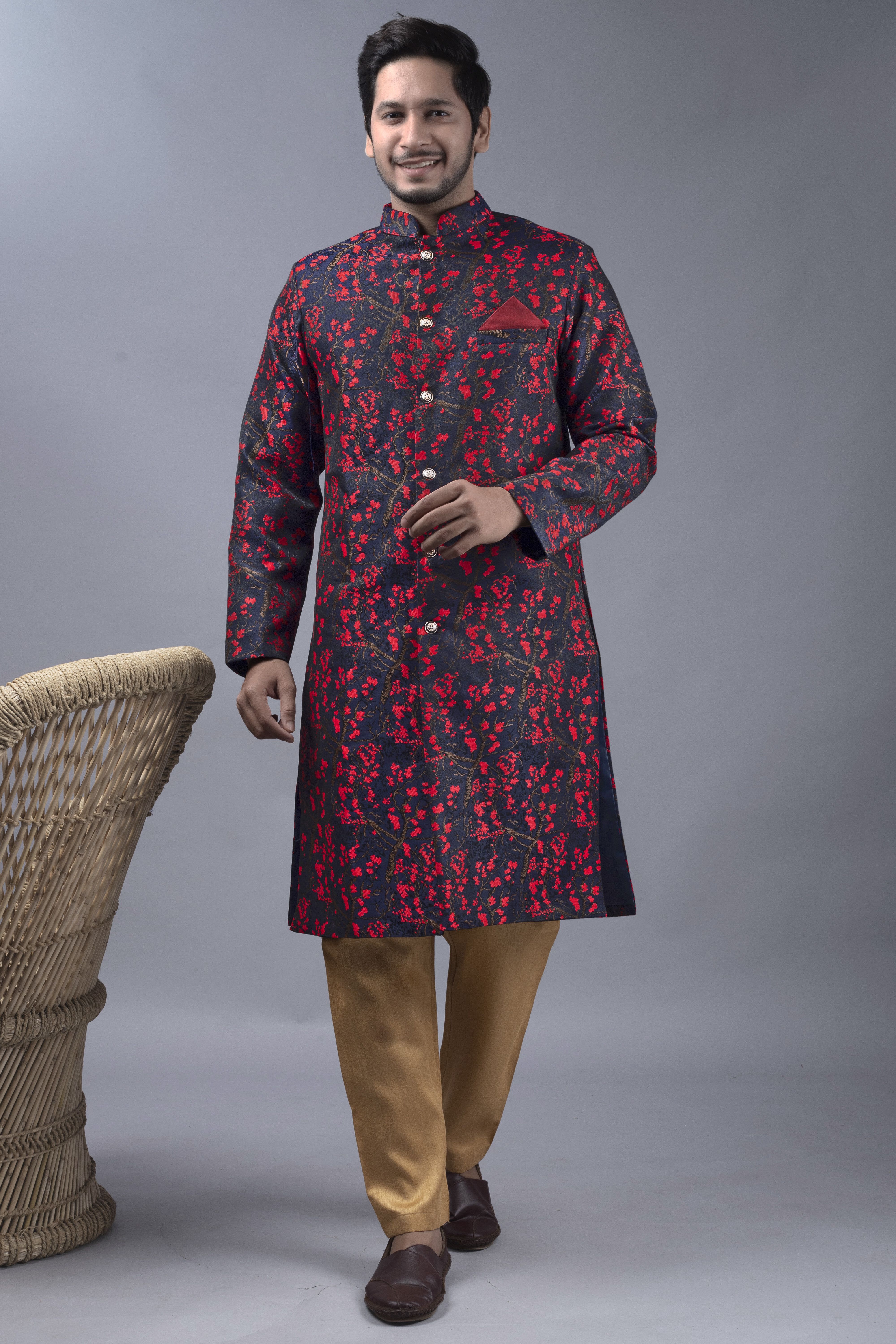 Ethzy Printed Sherwani-picture-11