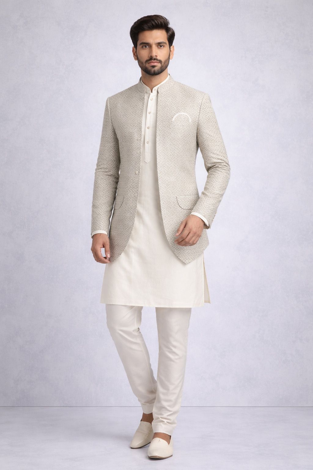 XEPON Solid Sherwani-picture-46