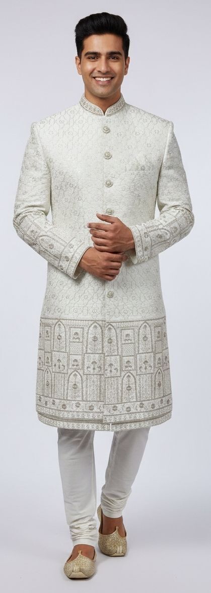 LAARIJOHN Embroidered Sherwani