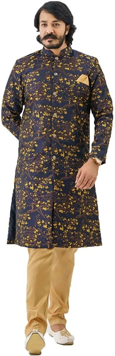 HOC Embroidered Sherwani-image-20
