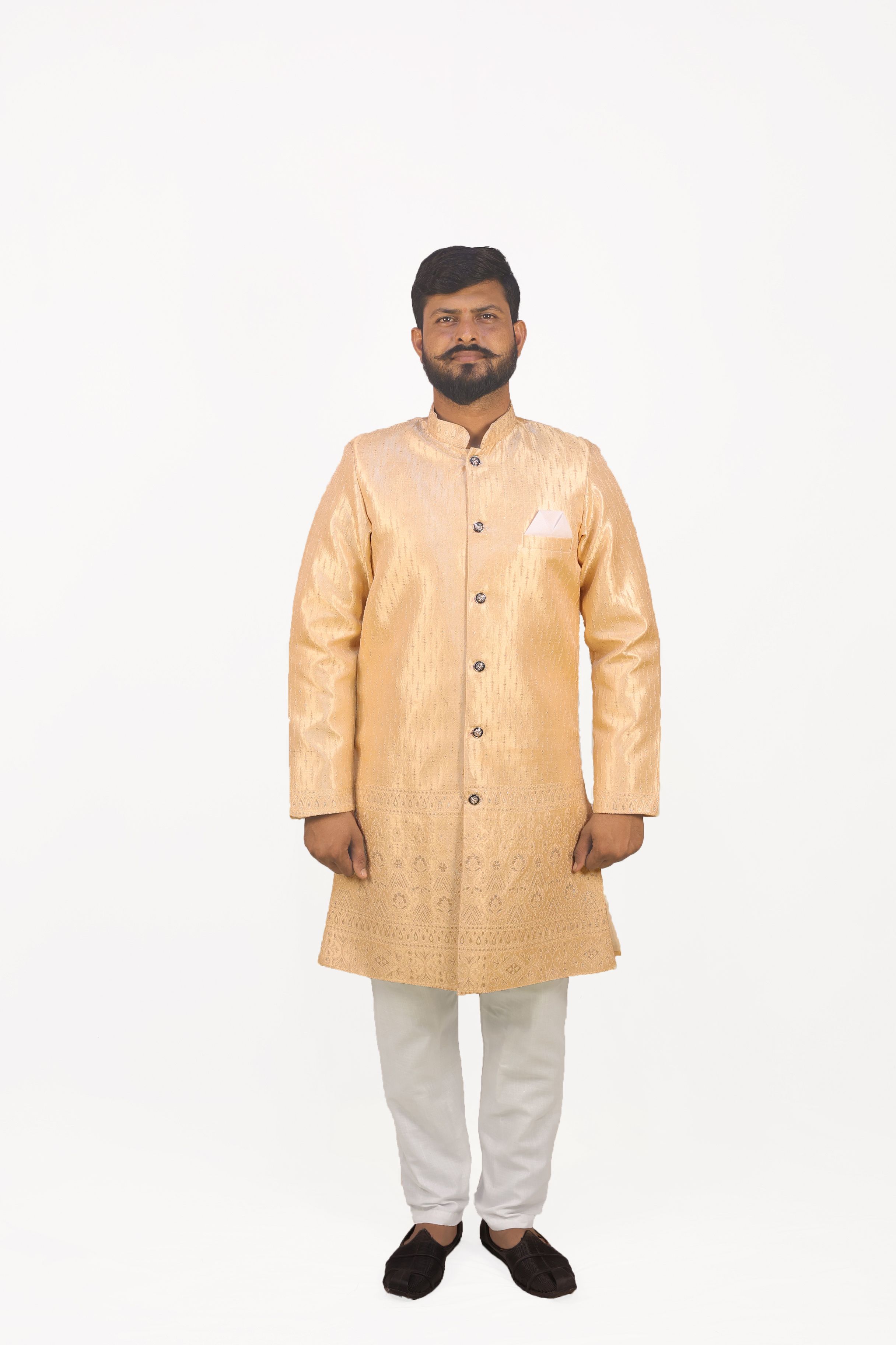 N.B.F Fashion Embroidered Sherwani-image-16