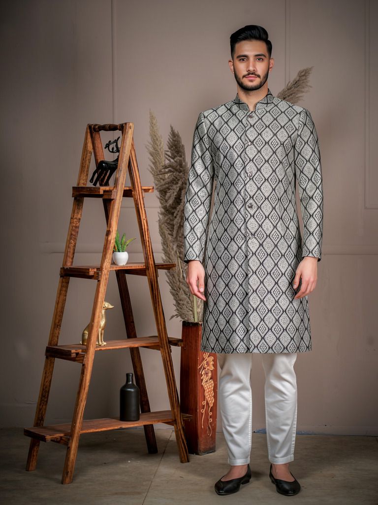 XEPON Embroidered Sherwani-picture-27