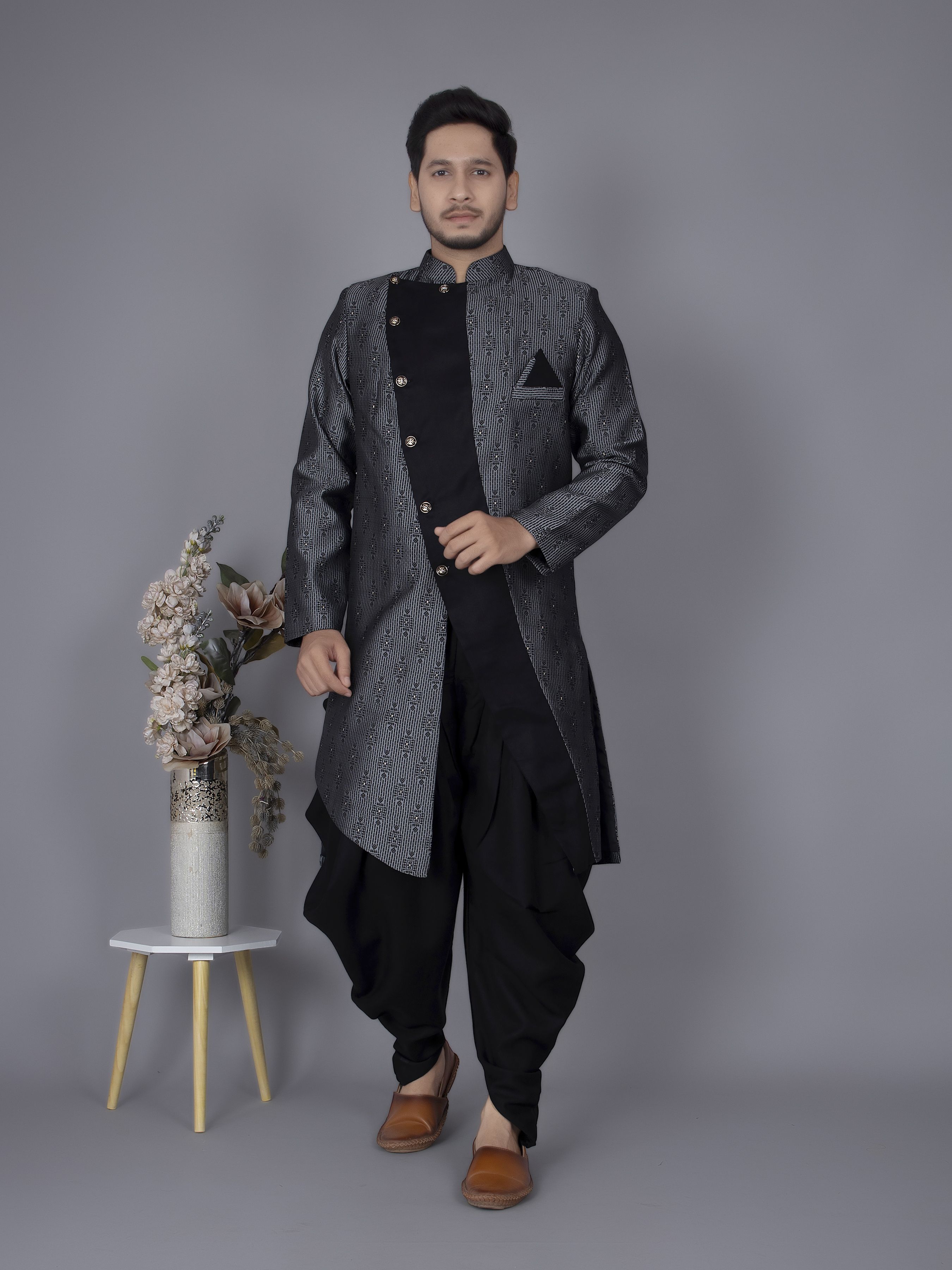 N.B.F Fashion Printed Sherwani-image-17