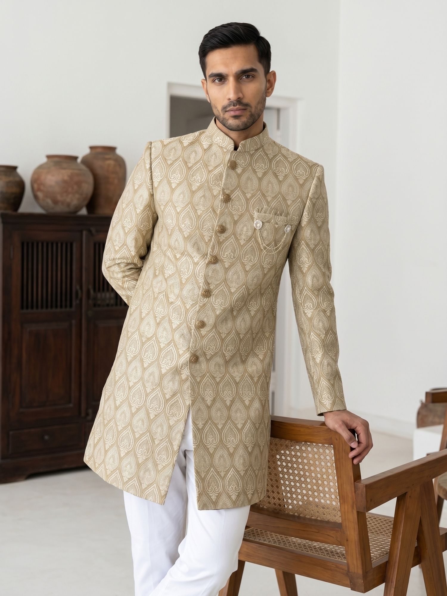 Jompers Embroidered Sherwani-picture-31