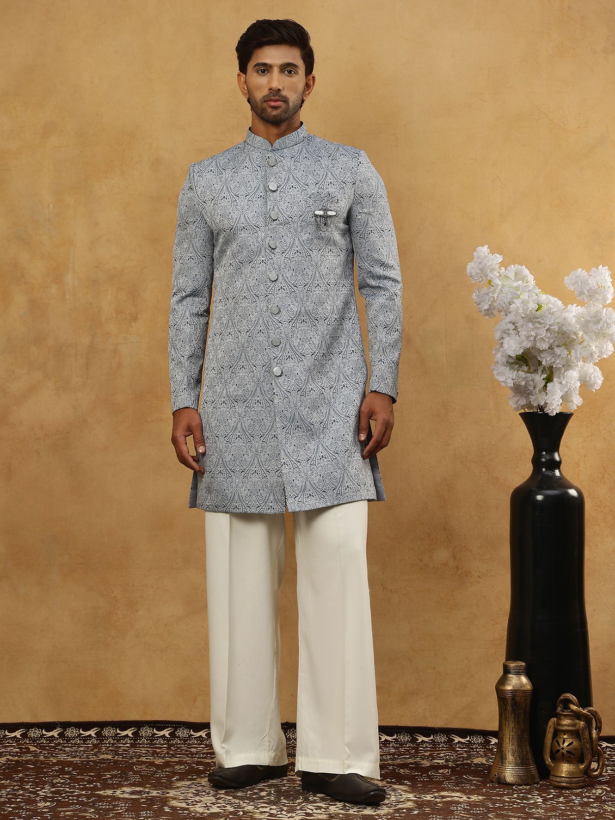 Jompers Printed Sherwani-picture-27