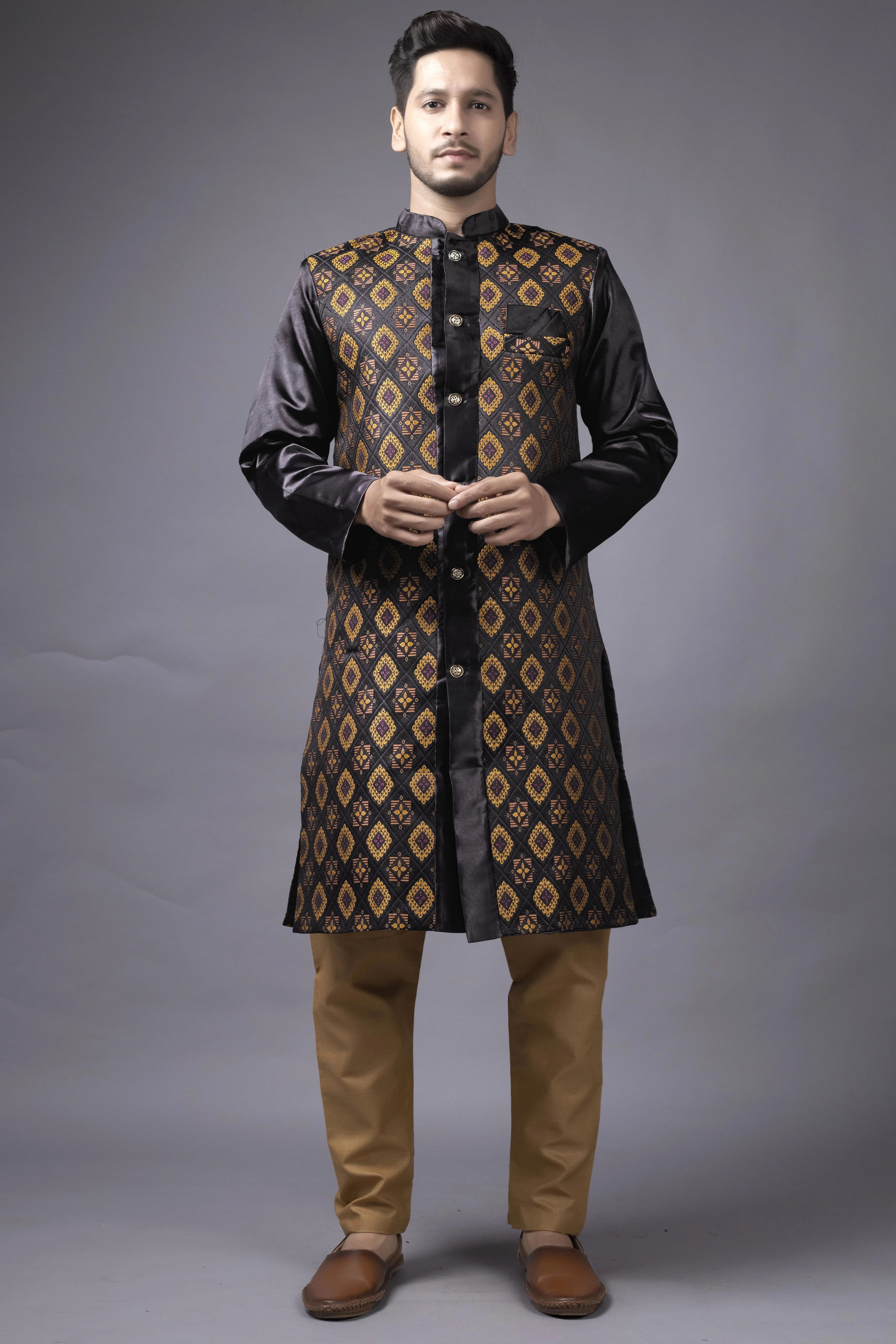 Ethzy Printed Sherwani-picture-35