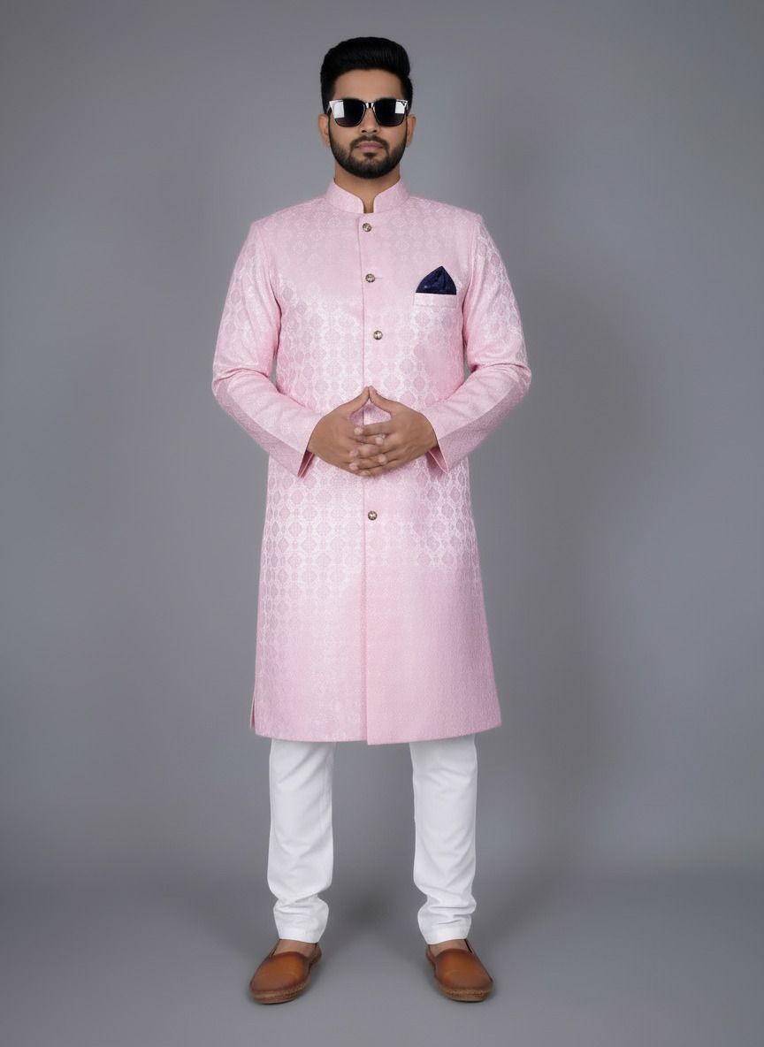 XEPON Solid Sherwani-picture-18