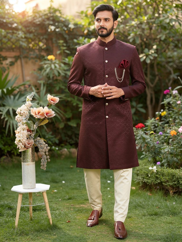 XEPON Embroidered Sherwani