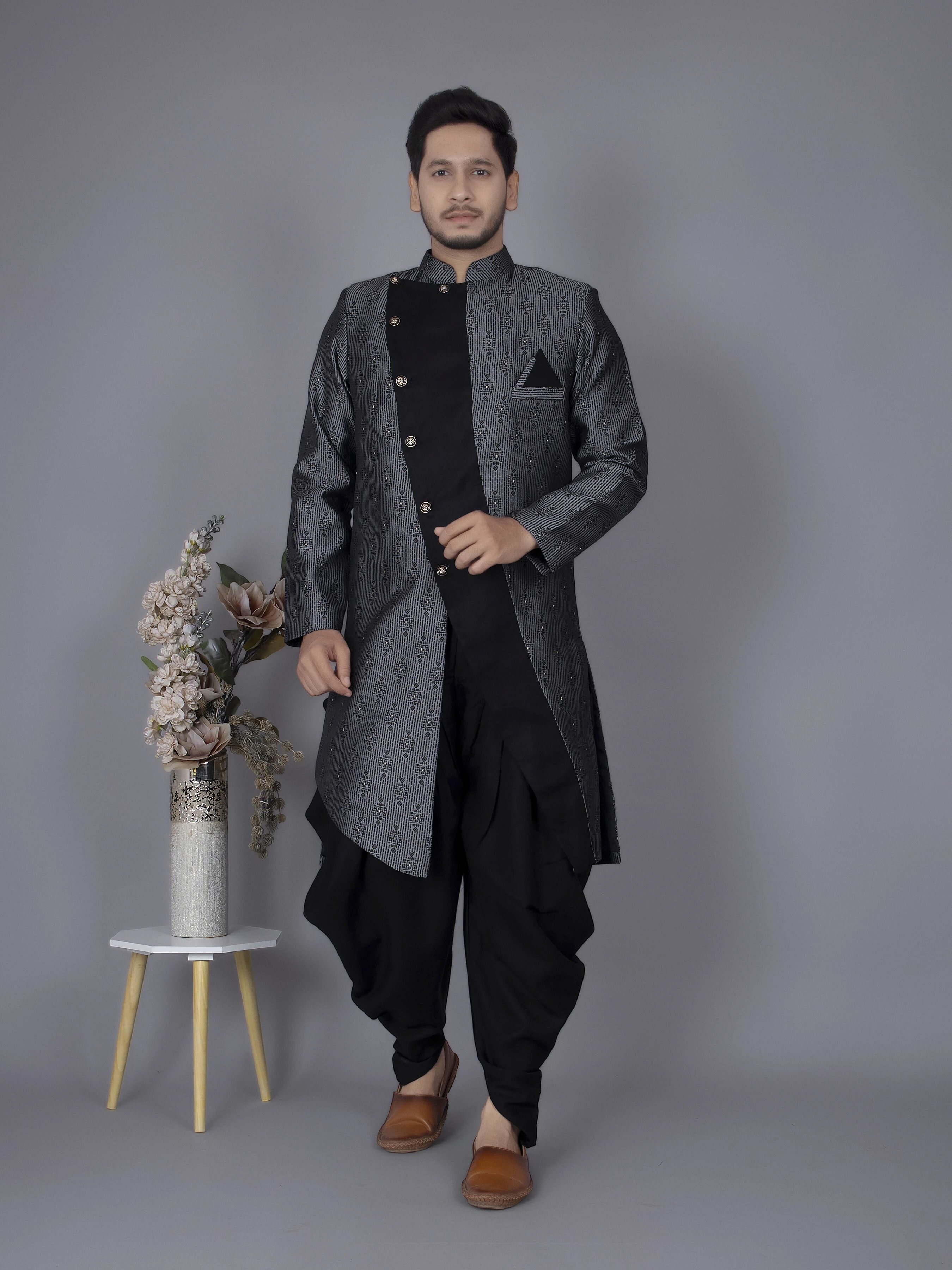Ethzy Printed Sherwani-picture-39