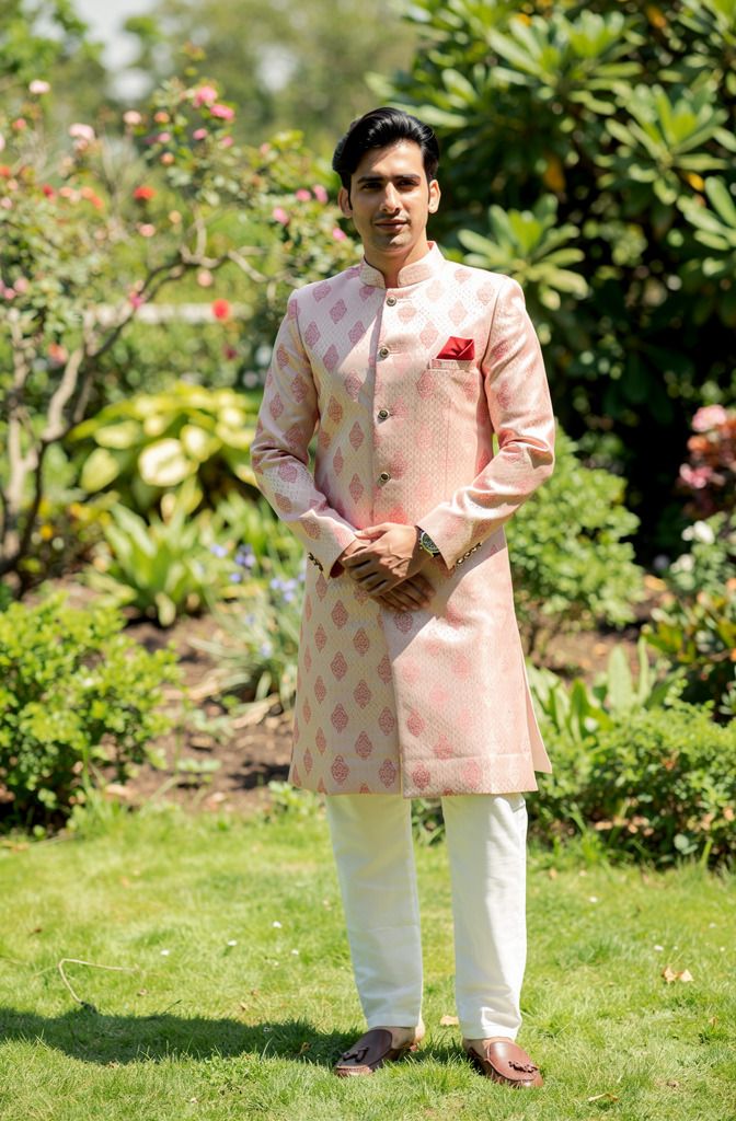XEPON Embroidered Sherwani-picture-29