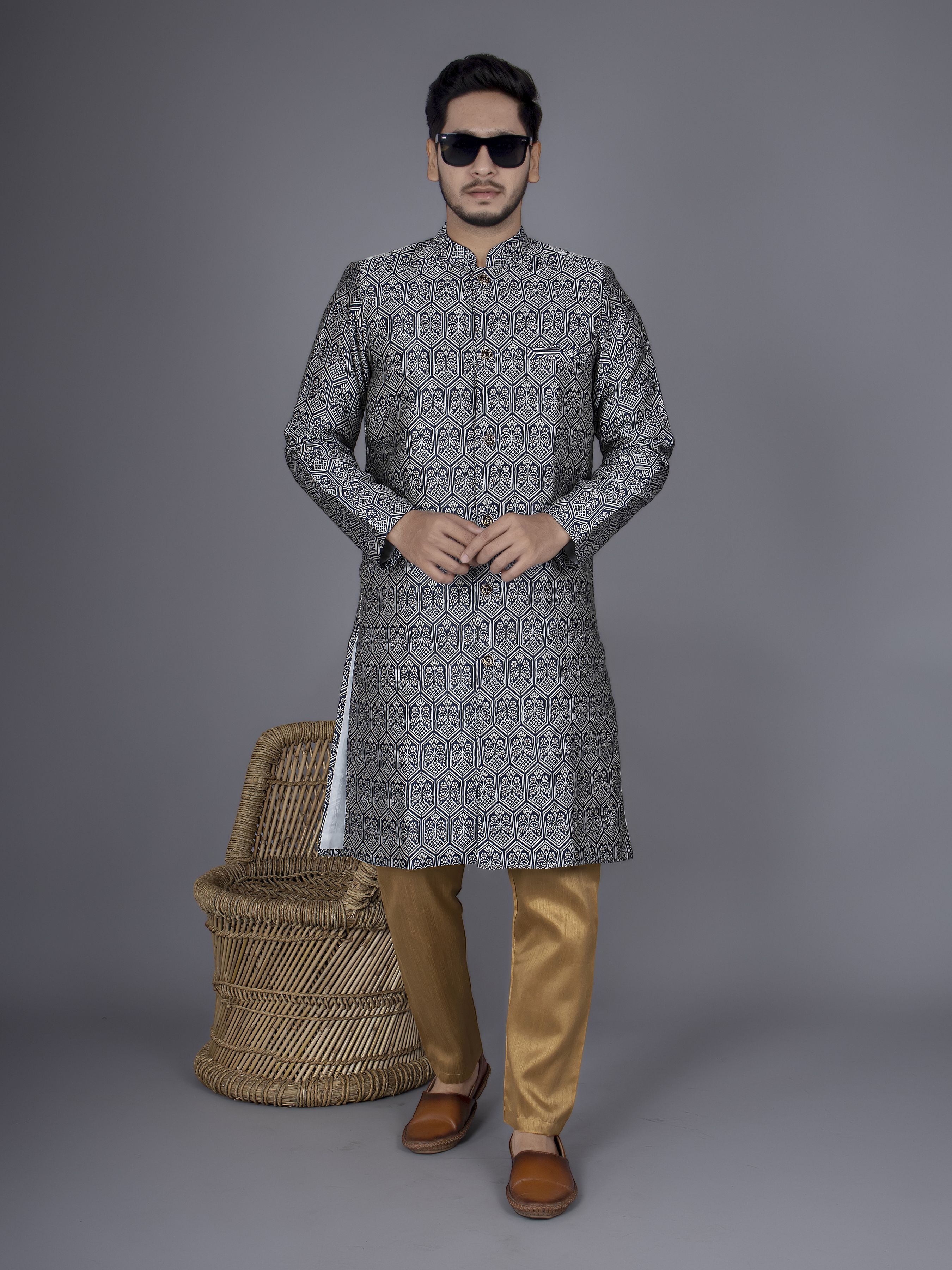N.B.F Fashion Printed Sherwani-picture-42