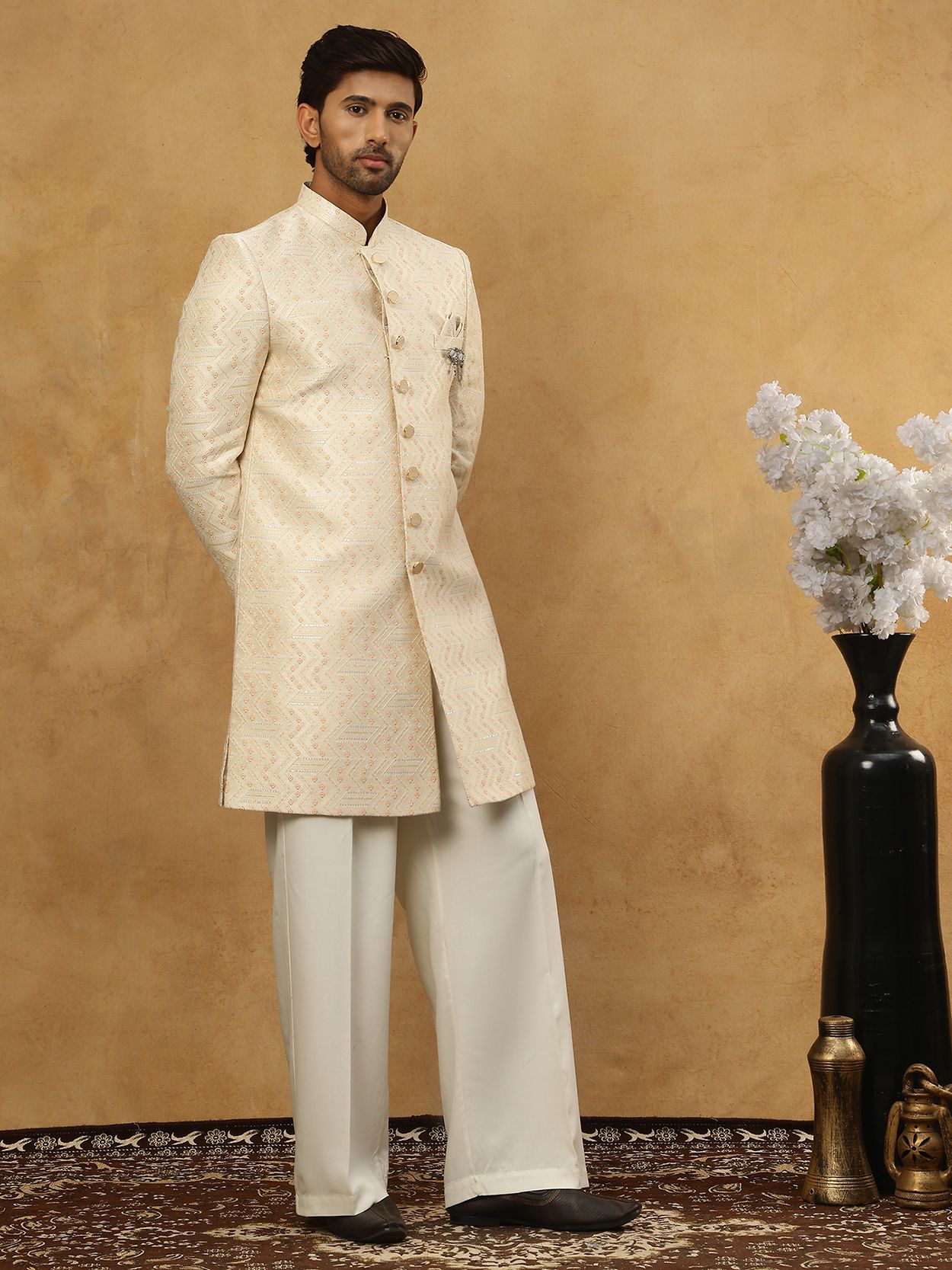 Jompers Embroidered Sherwani-picture-22