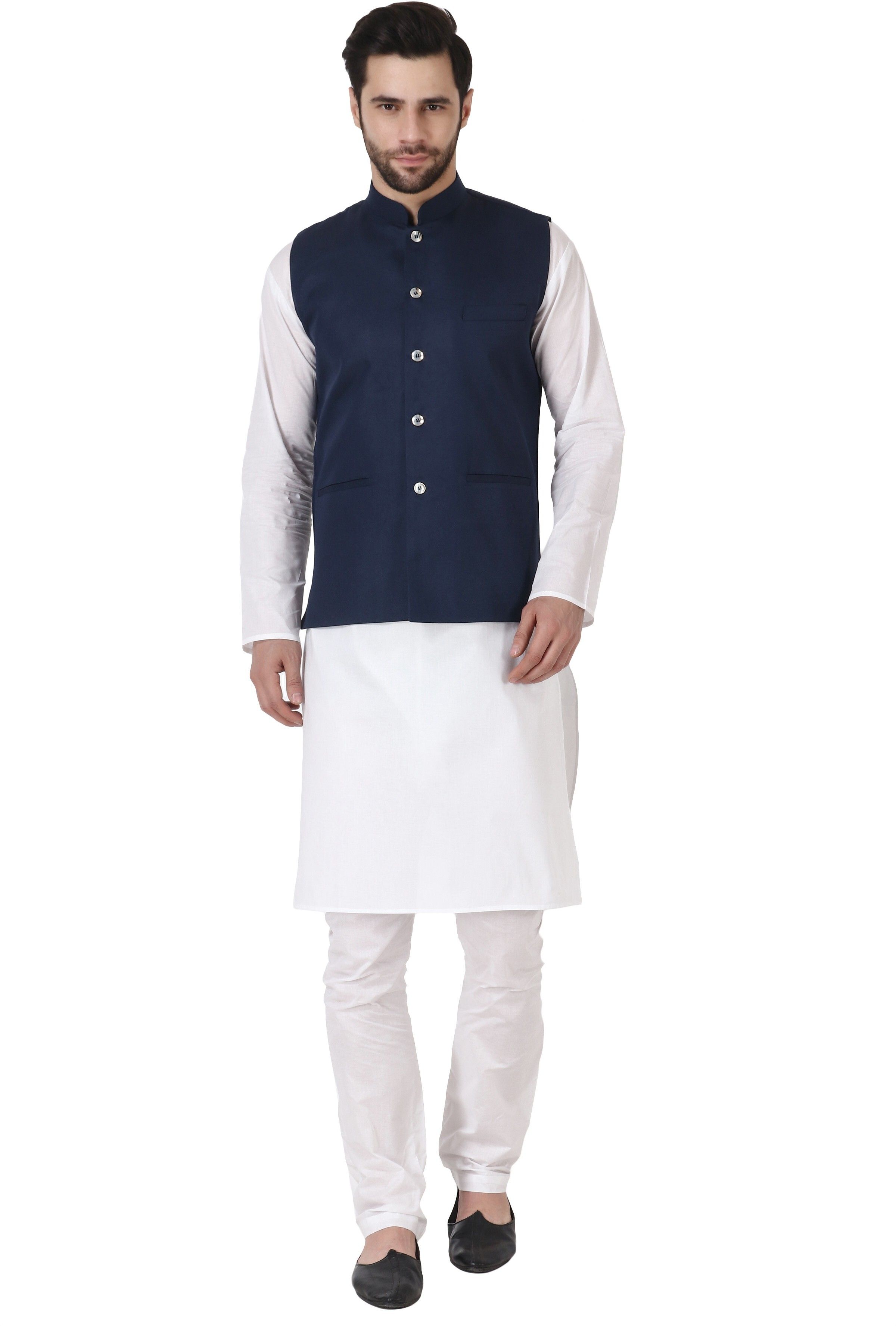 house of common Solid Sherwani