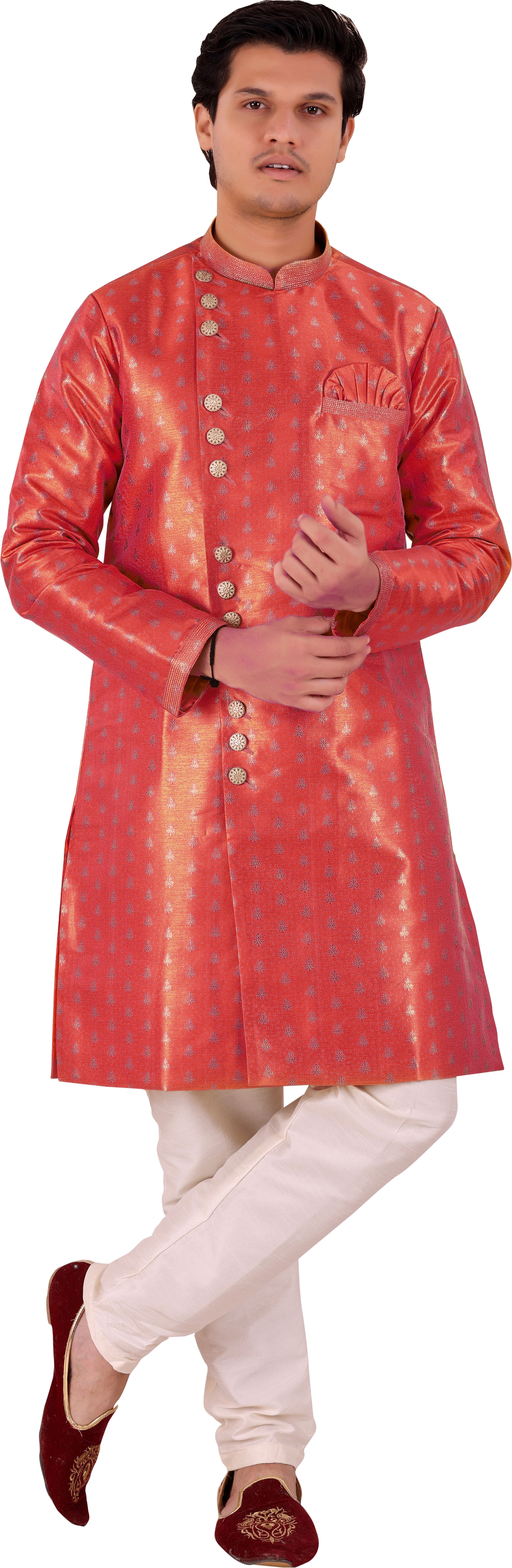 Desi Butik DBMS1006-L Embellished Sherwani-image-4