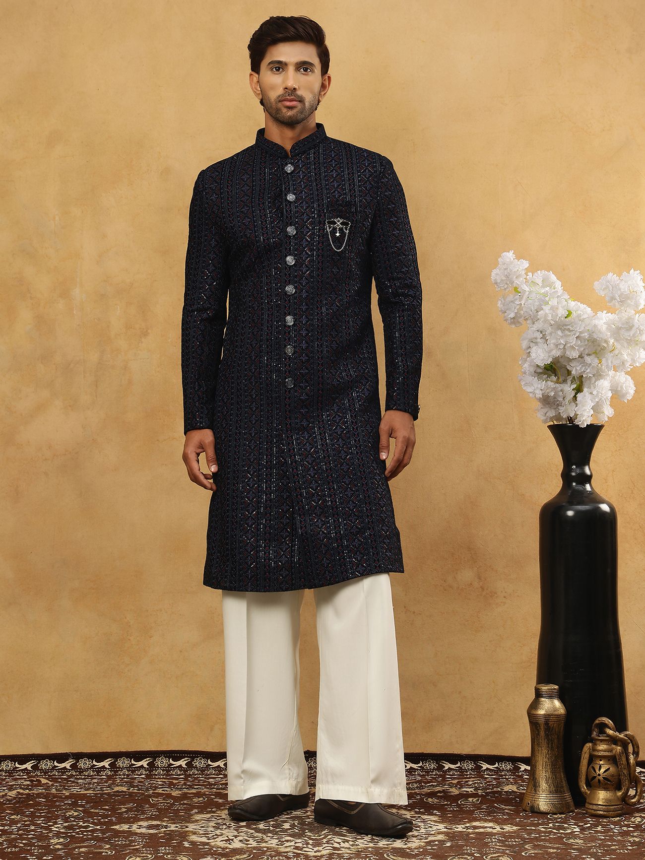Jompers Embellished Sherwani-picture-35