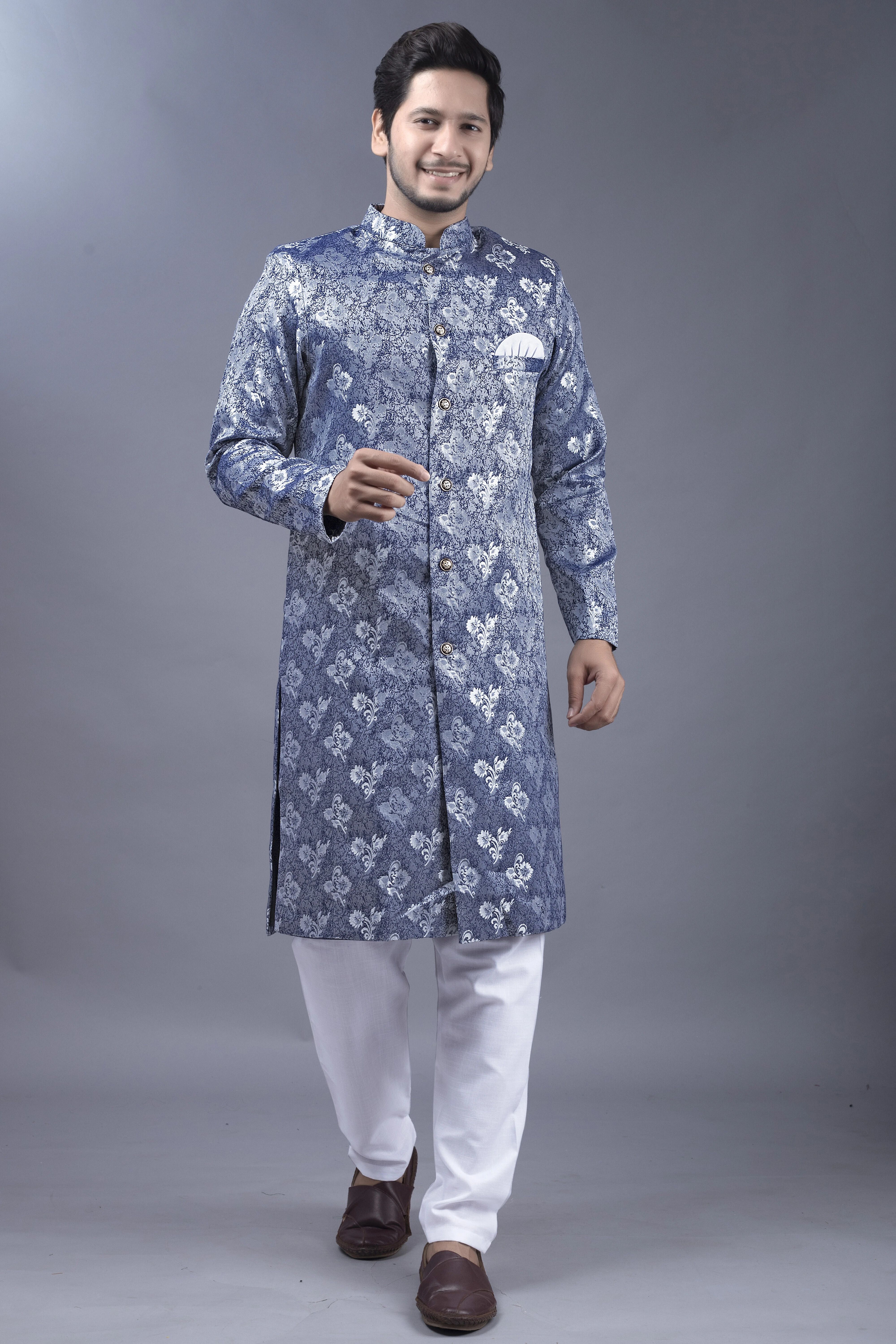 XEPON Printed Sherwani