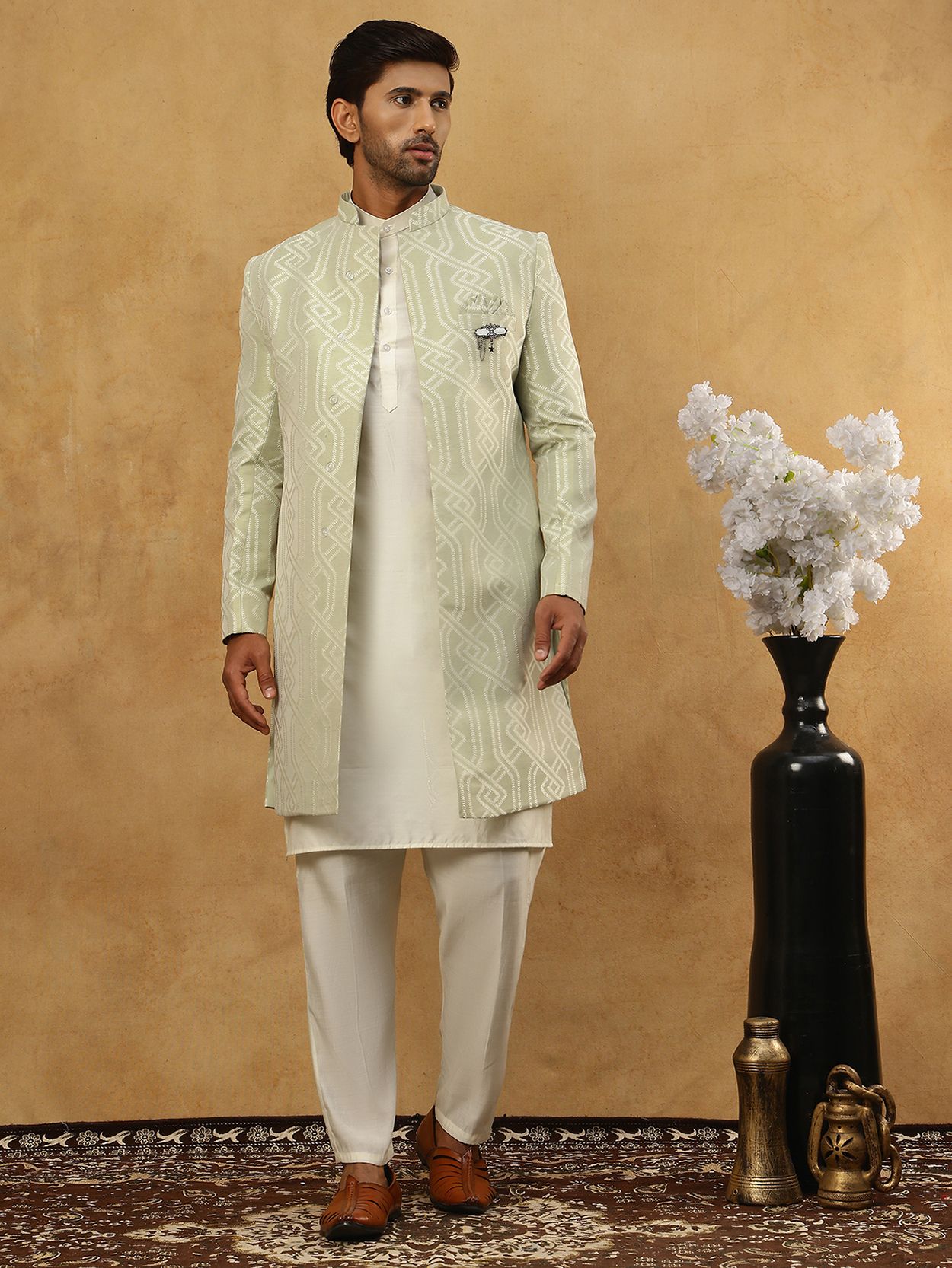 Jompers Embroidered Sherwani-picture-36