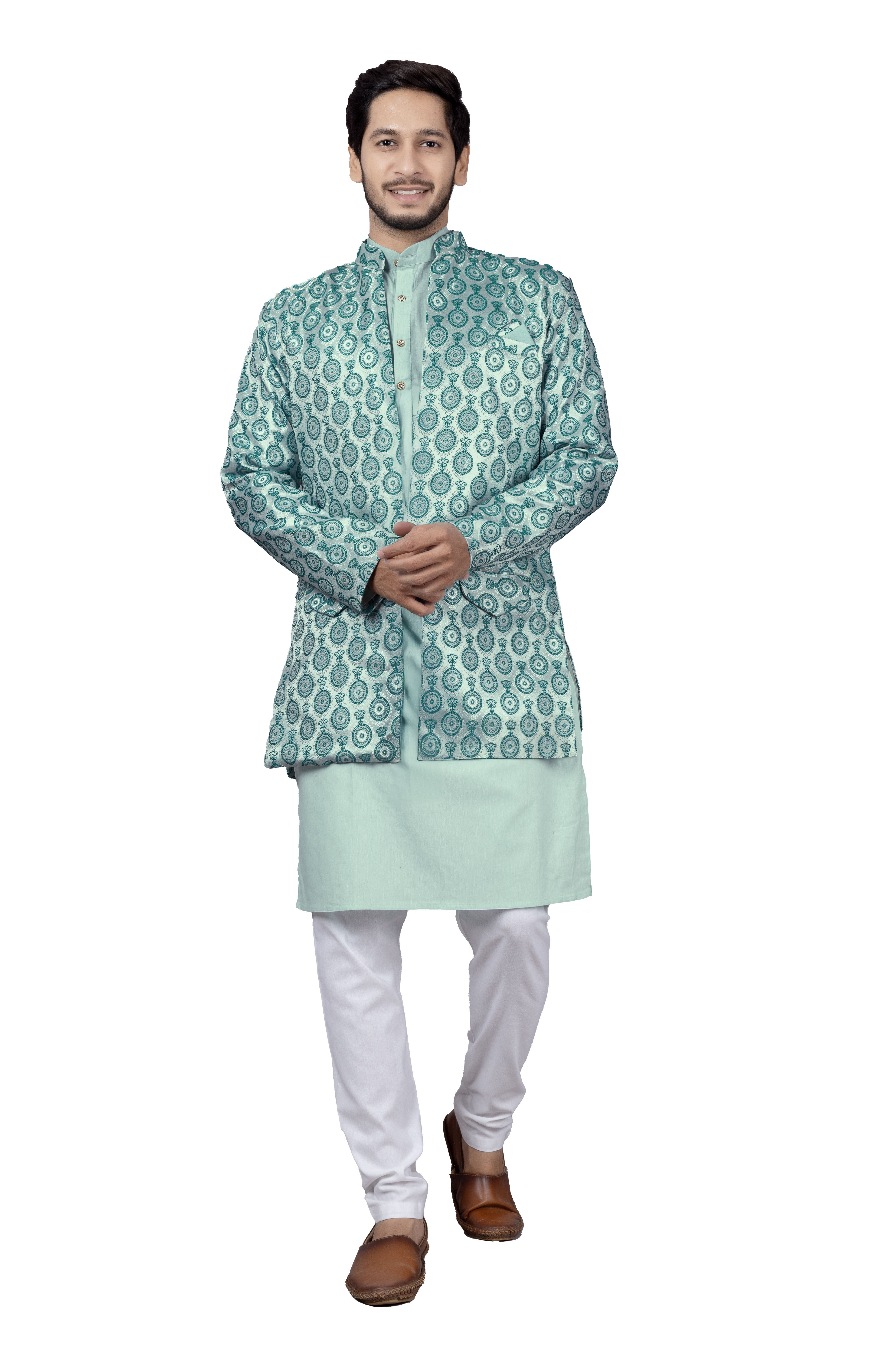 Ethzy Solid Sherwani