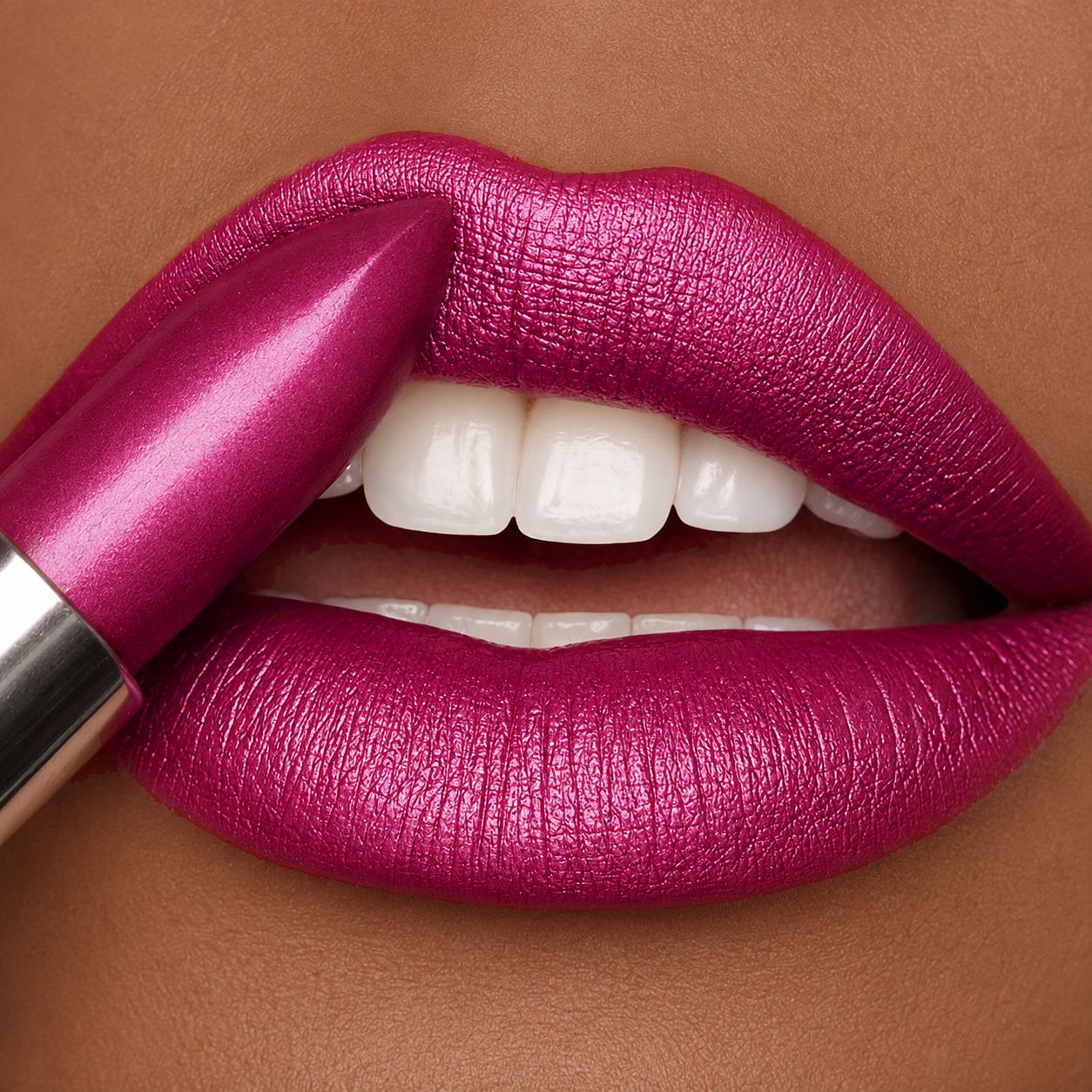 LIPSTICK LONG LASTING & WATERPROOF PINK GLITTER LIPSTICK-image-22