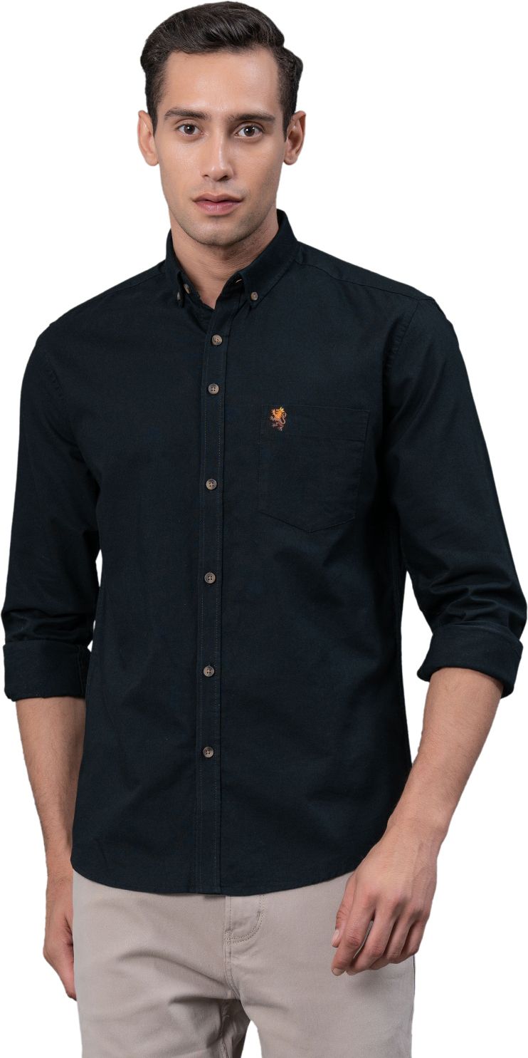 red tape Men Regular Fit Solid Button Down Collar Casual Shirt-picture-17