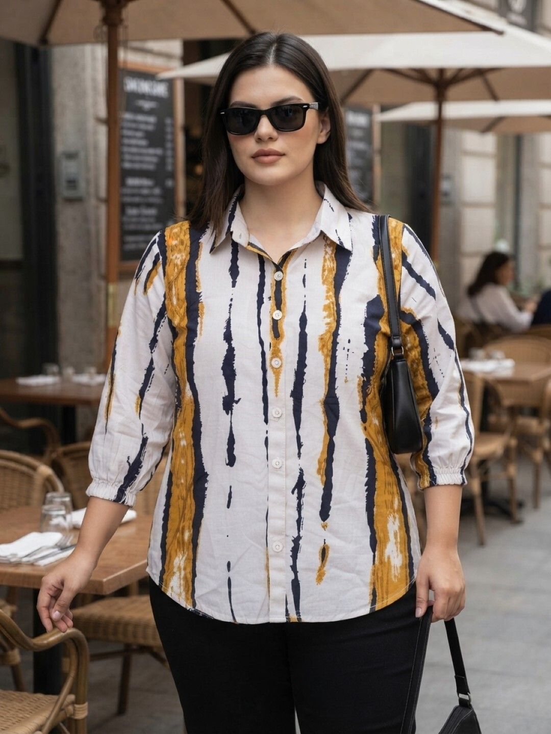 perfect productions Women Regular Fit Printed Spread Collar Casual Shirt-picture-45