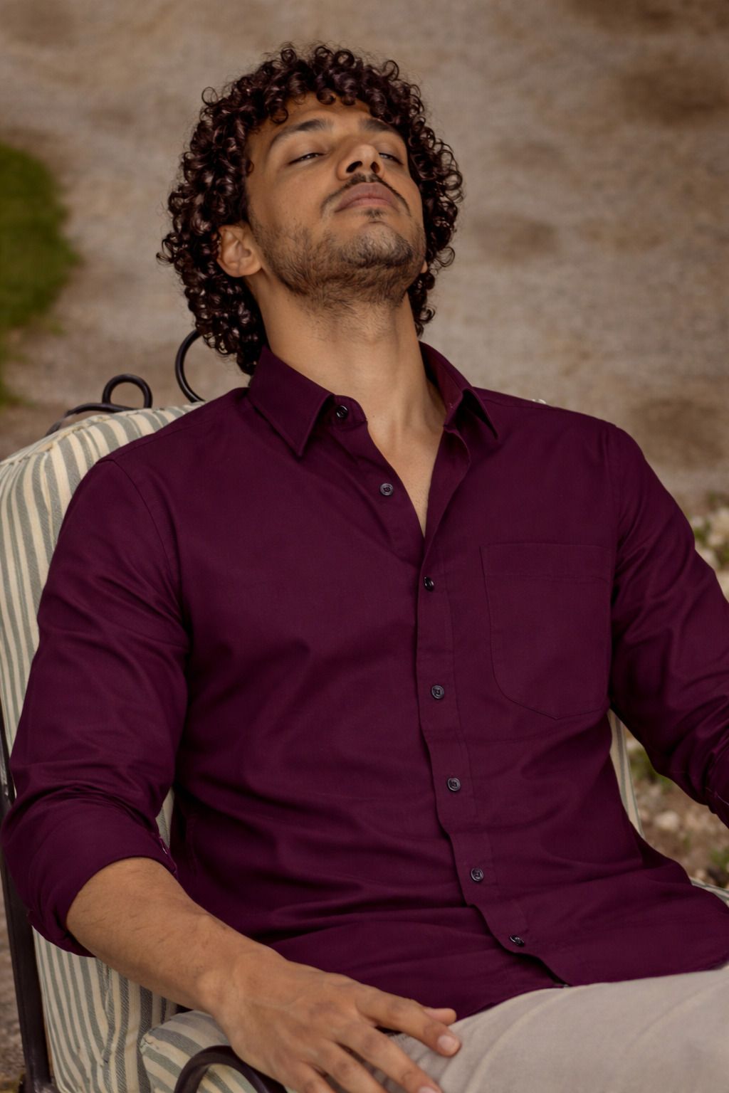 Men Regular Fit Solid Button Down Collar Formal Shirt-image-33