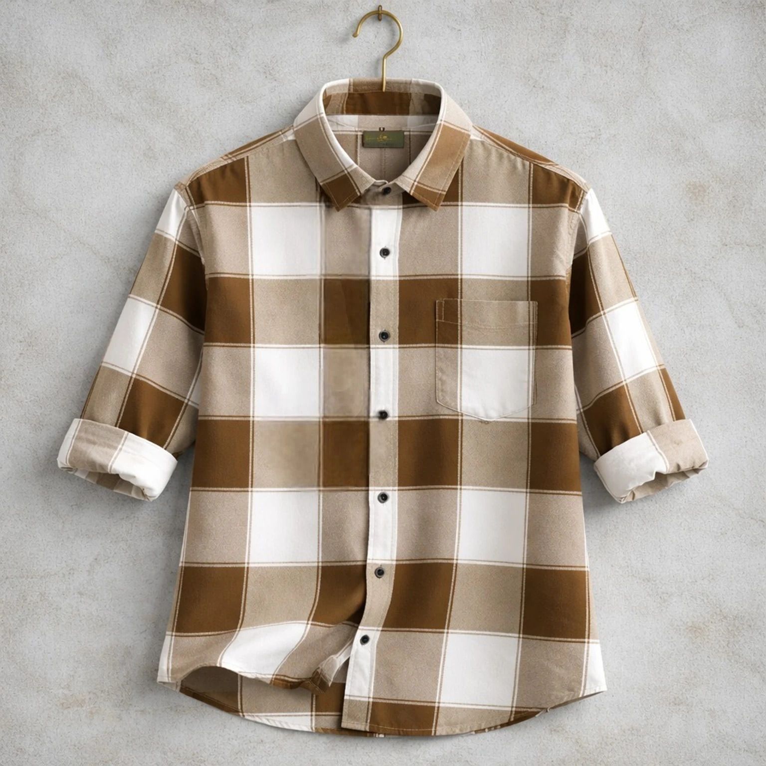 frebro men Men Comfort, Regular, Relaxed, Slim, Super Slim Fit Self Design, Solid, Striped Spread Collar Casual Shirt-picture-23